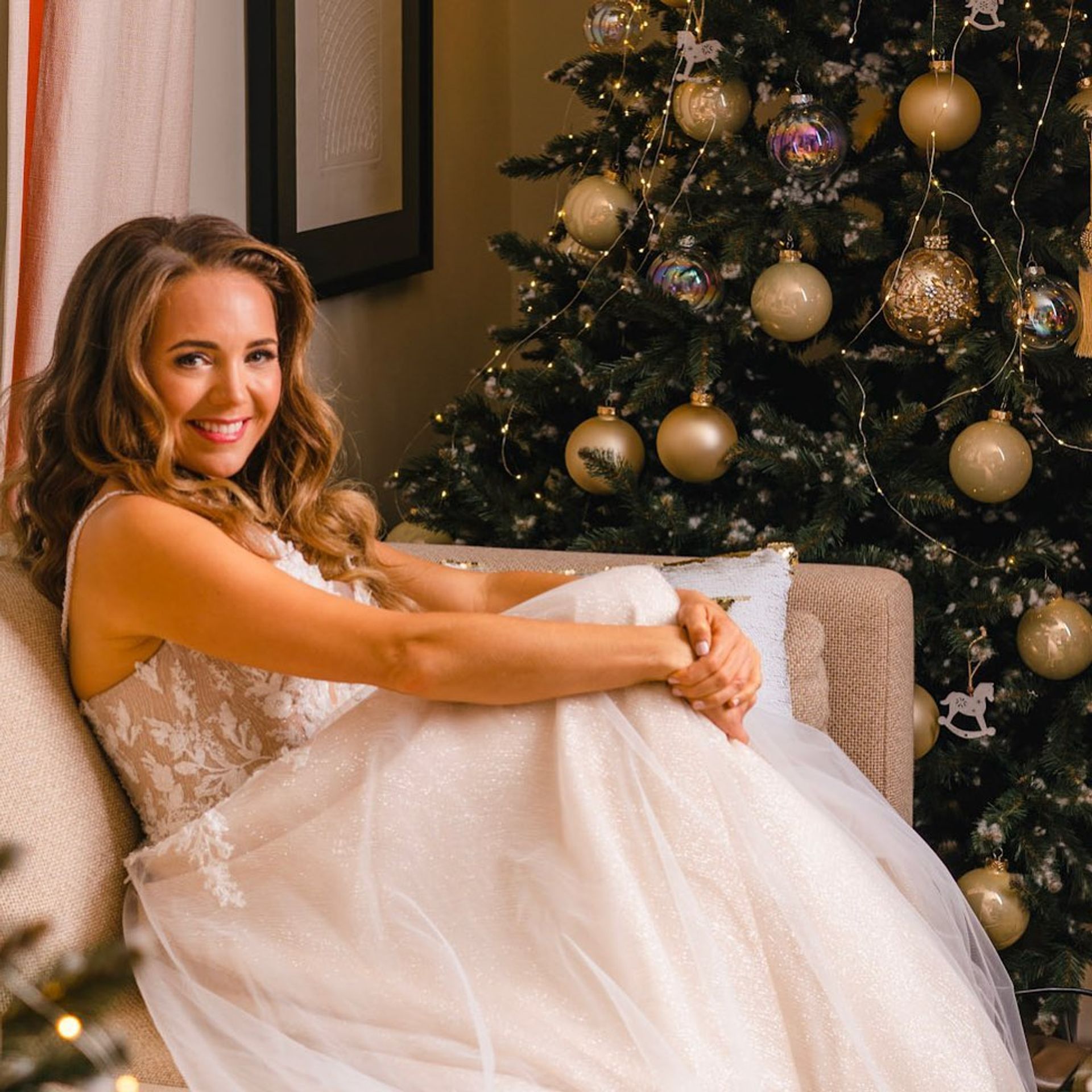 Lucie Vondráčková s vánočním stromkem - Celebrity se pochlubily adventní výzdobou (11/23)
