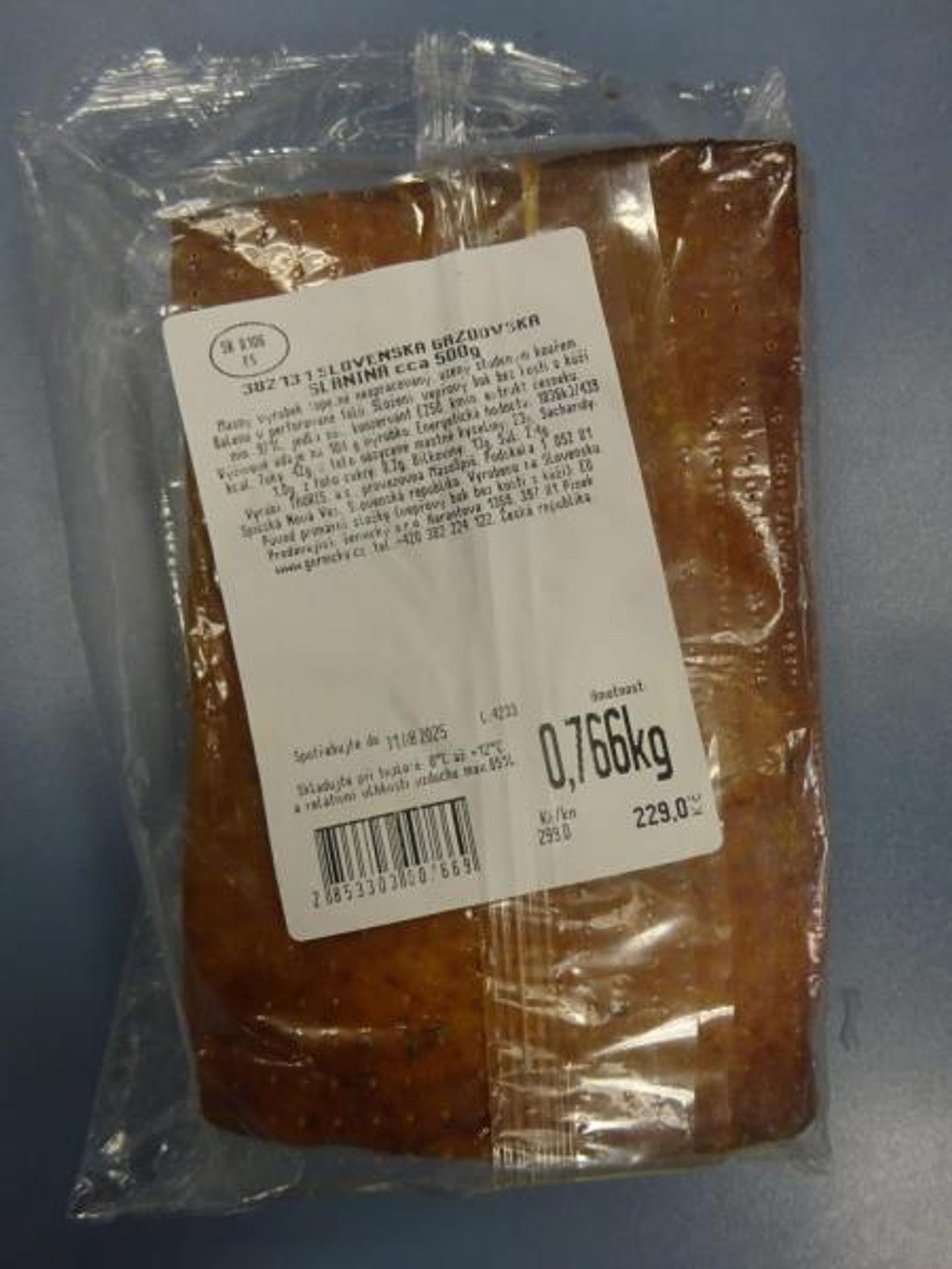 SLOVENSKÁ GAZDOVSKÁ SLANINA (2) - Závadné potraviny (7/14)
