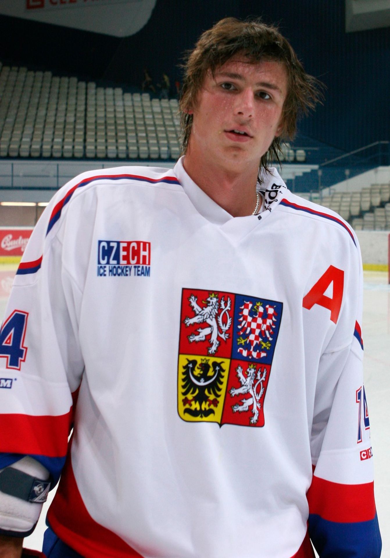 Radek Meidl 2008, asistent kapitána hokejové dvacítky - GALERIE: Radek Meidl (3/6)