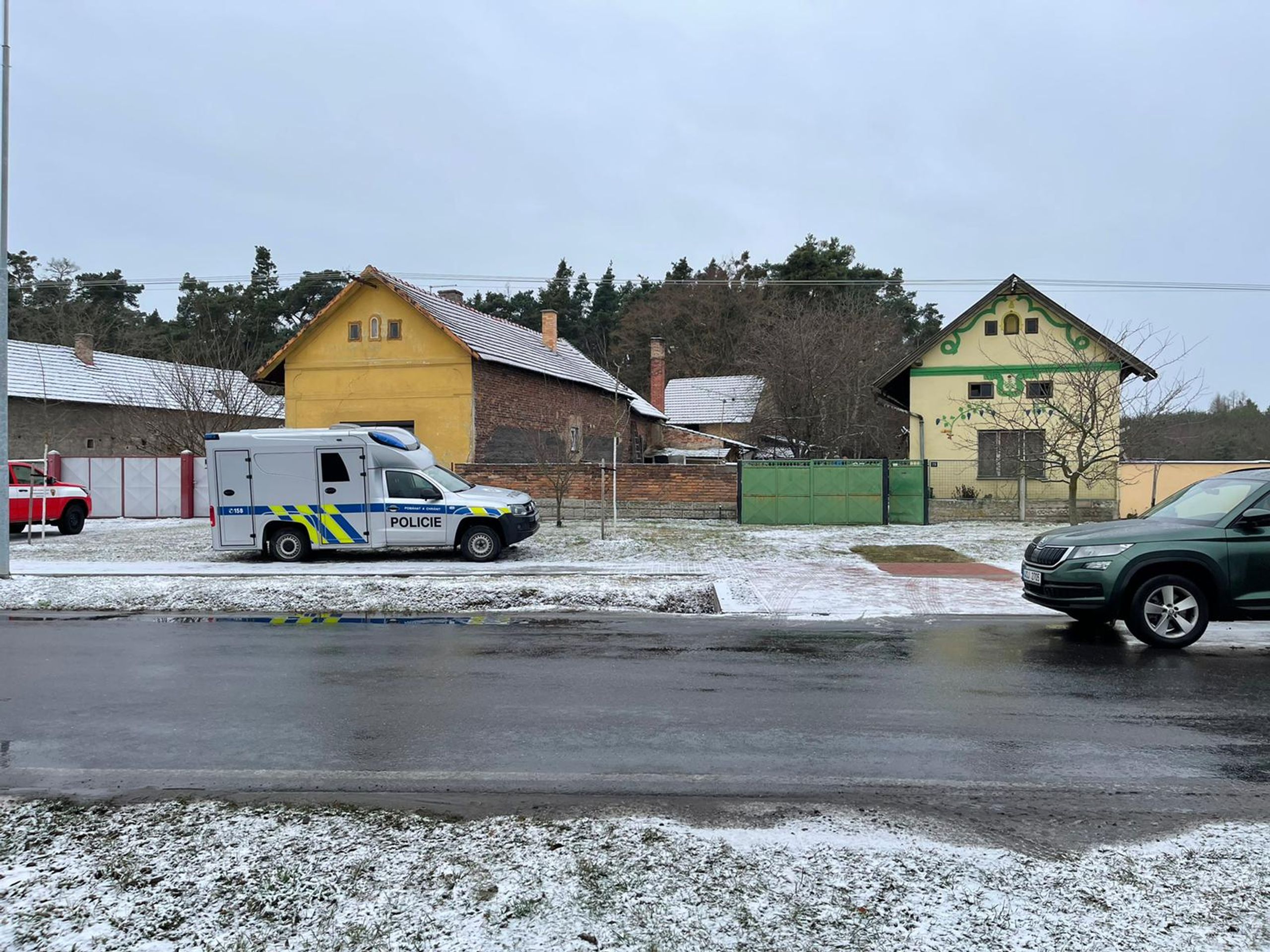Požár domu na Nymbursku - Požár domu na Nymbursku (2/4)