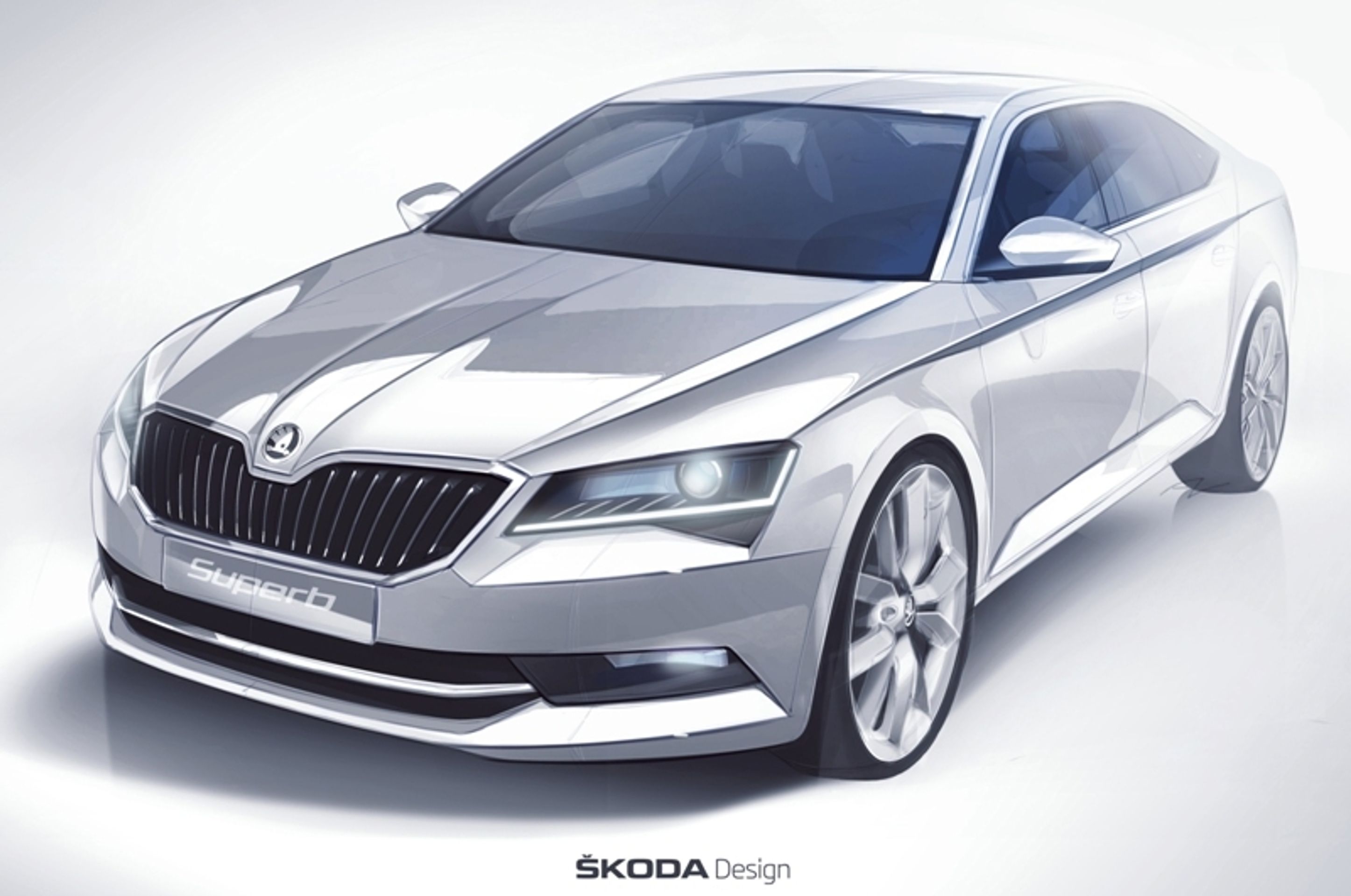 Škoda Superb třetí generace - 1 - GALERIE: Testování Škody Superb třetí generace (6/7)