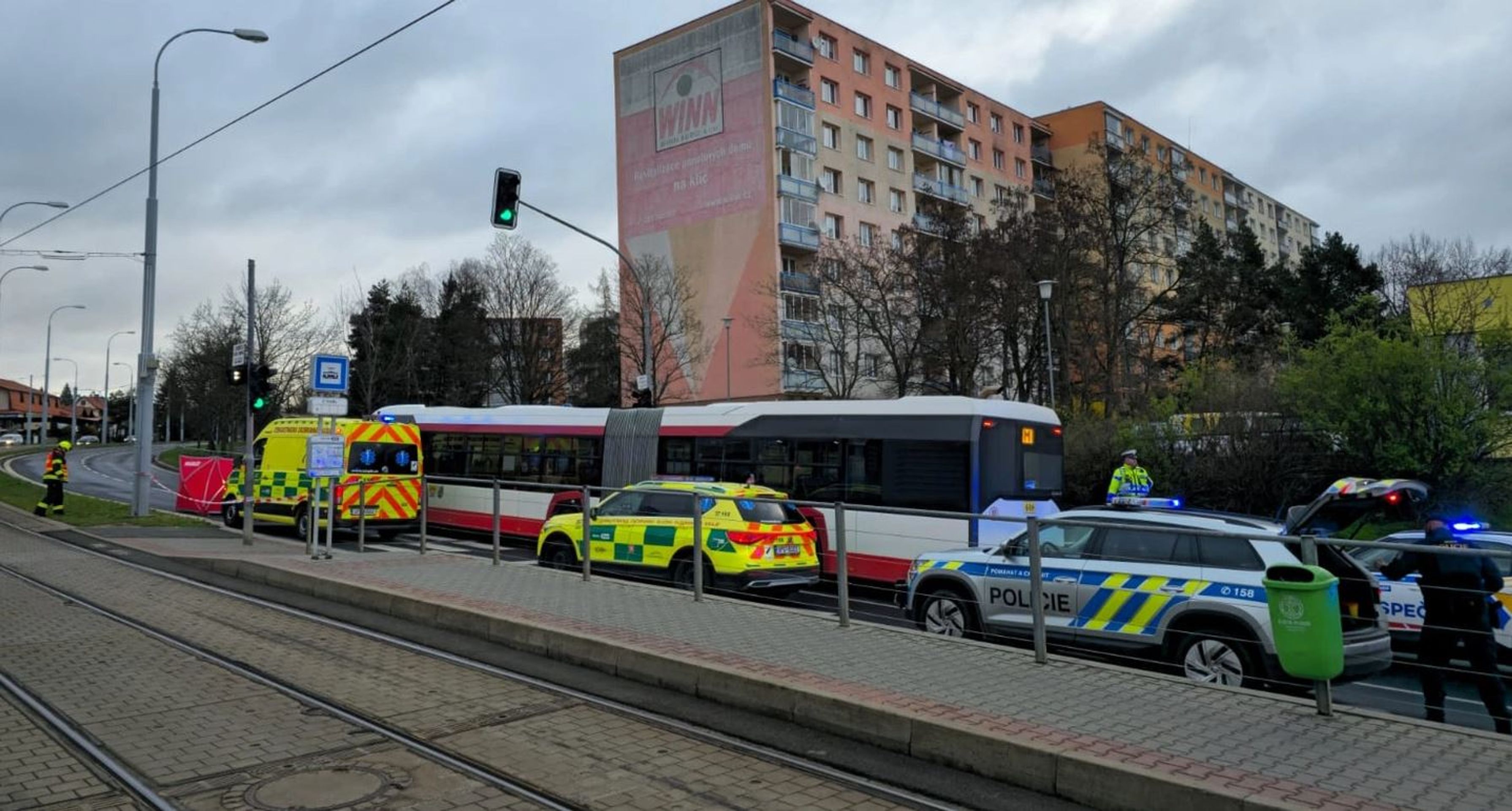 Nehoda autobusu a chodce - Nehoda autobusu a chodce (2/3)