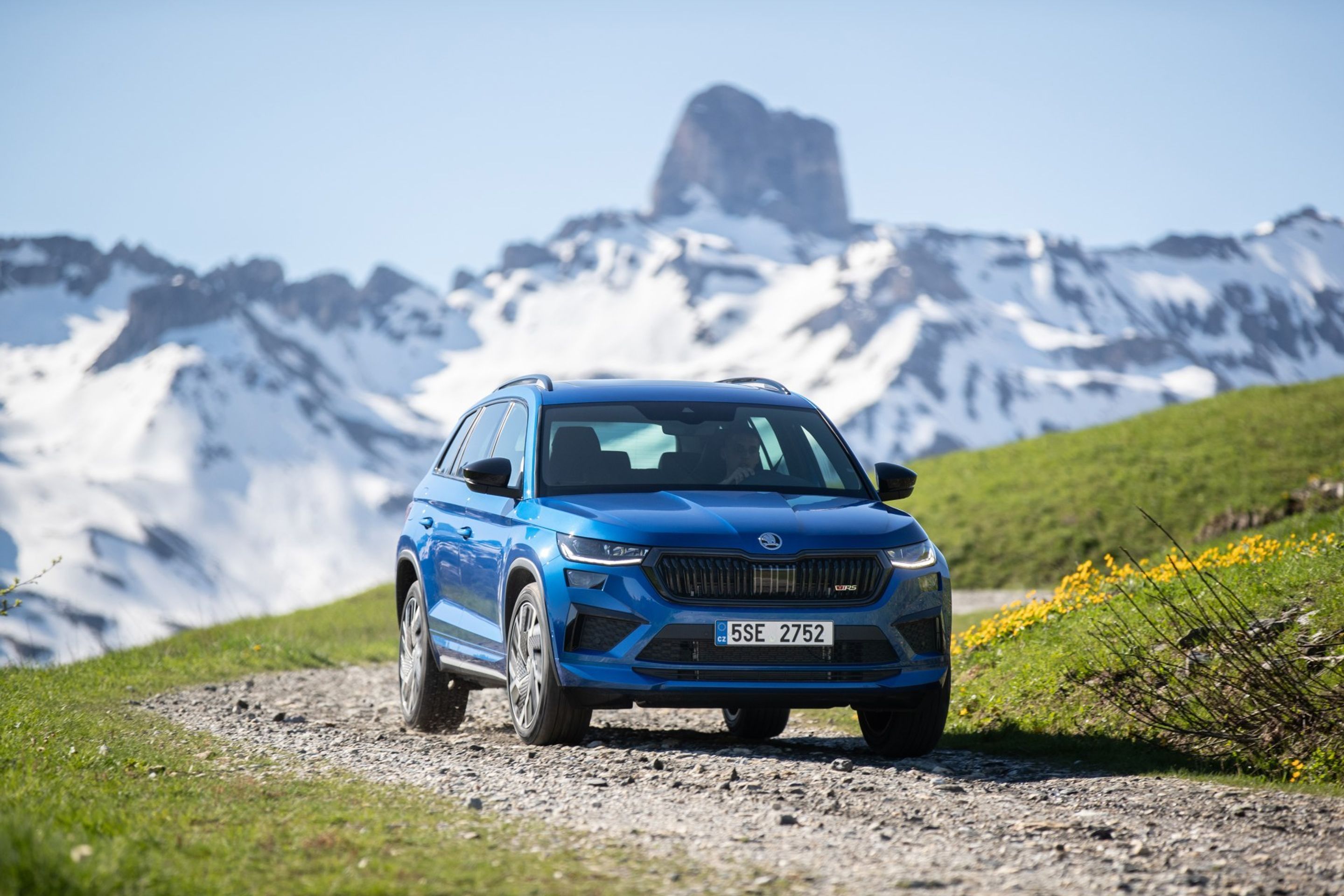 Modernizovaná Škoda Kodiaq - 53 - Fotogalerie: S omlazenou Škodou Kodiaq ve francouzských Alpách (25/26)