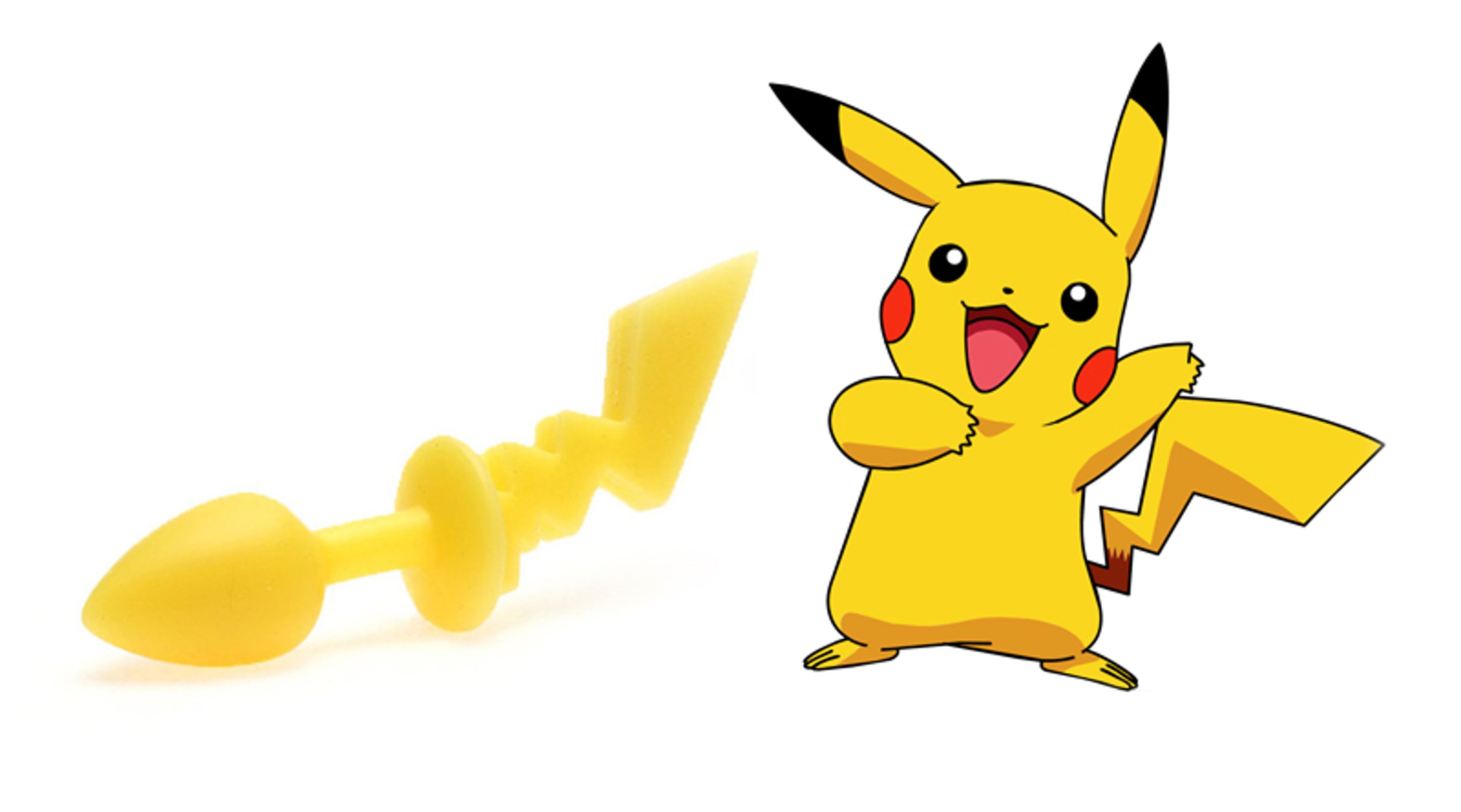 Piky (Pikachu) - GALERIE: Erotické pomůcky inspirované Pokémony (1/4)
