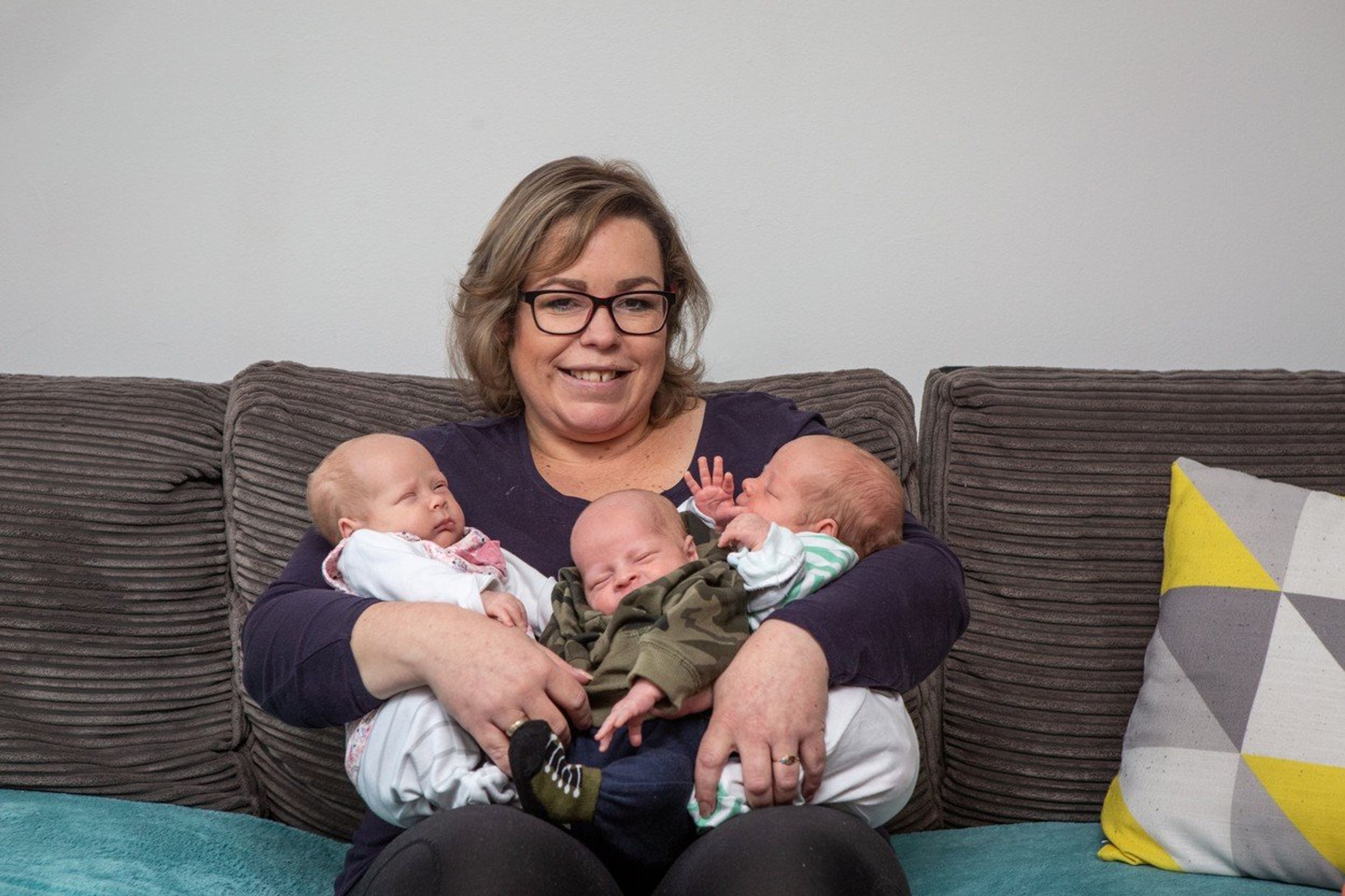 Beata Bienias a její trojčátka - GALERIE: Beata Bienias a její trojčátka (3/4)