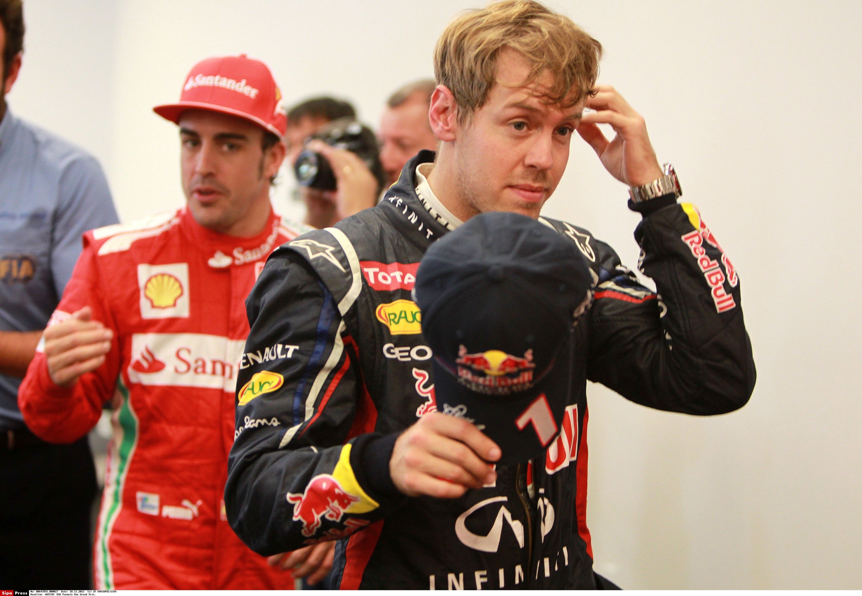 Vettel, Alonso - GALERIE: Fernando Alonso a Sebastian Vettel (3/13)