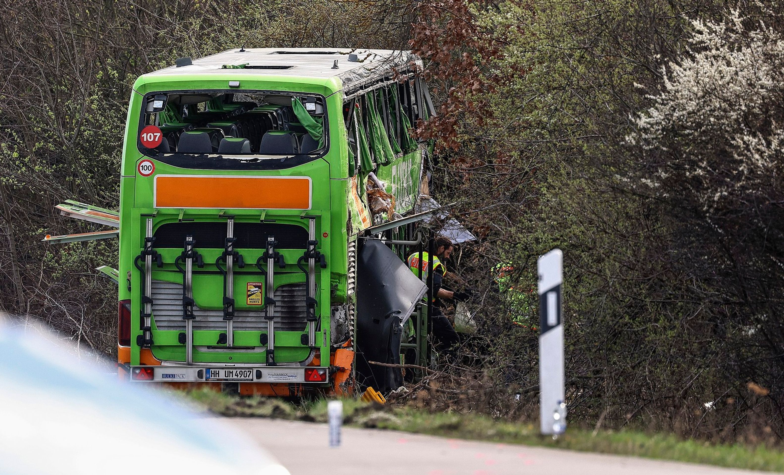 Nehoda autobusu 2024 poblíž Lipska - Soud s řidičem autobusu havarovaného v roce 2024 poblíž Lipska (4/11)