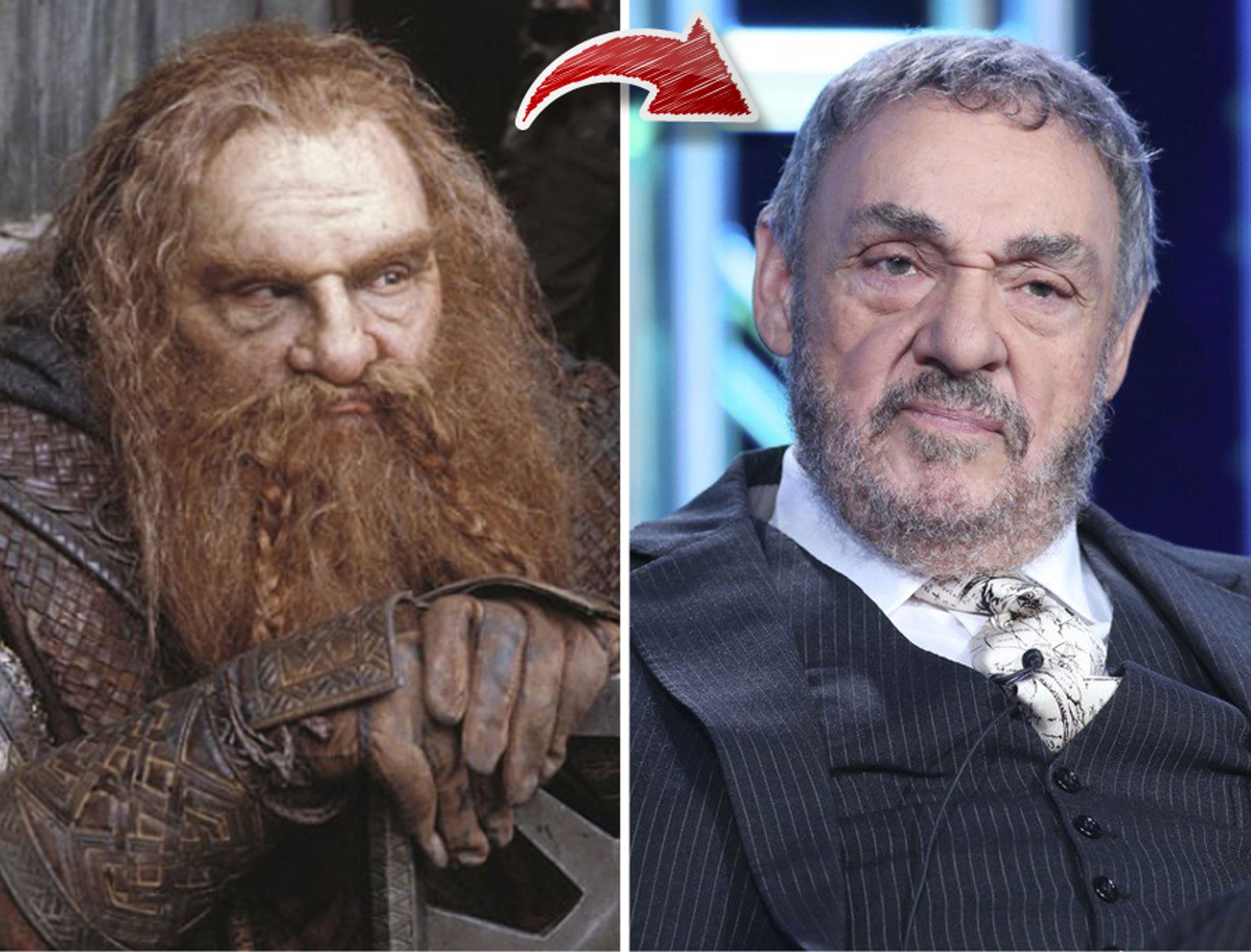 Jak se změnili herci z Pána prstenů - John Rhys-Davies - GALERIE: Jak se změnili herci z Pána prstenů (5/9)