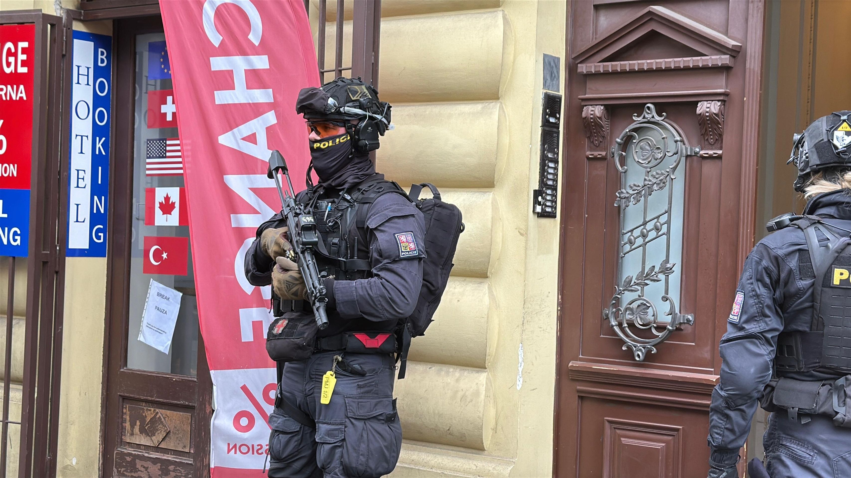 Zásah policie v Ječné ulici (5) - Zásah policie v Ječné ulici (12/12)