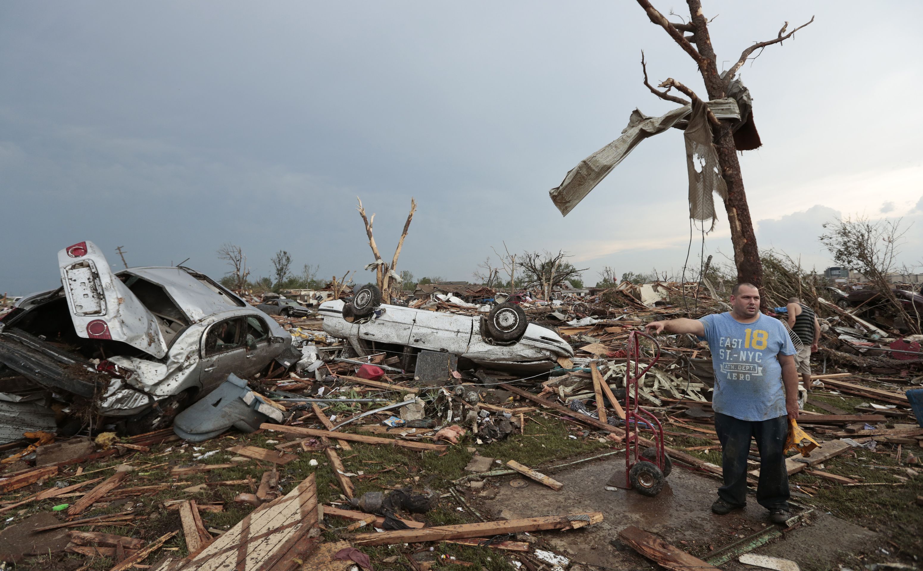 Tornádo v Oklahomě - Moore - 2 - GALERIE: Tornádo v Oklahomě (10/17)