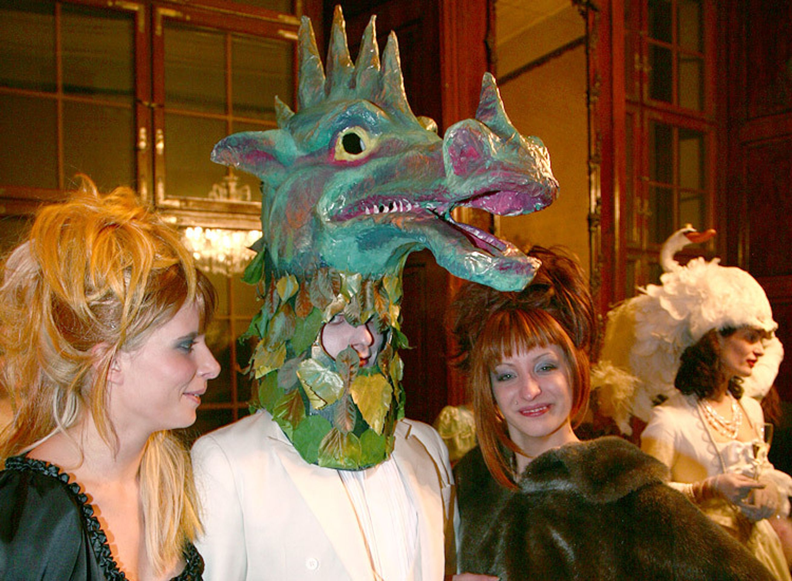 Masky byly mnohdy velmi originální - Bohemian Carnevale se rozloučil s Prahou - video (4/10)