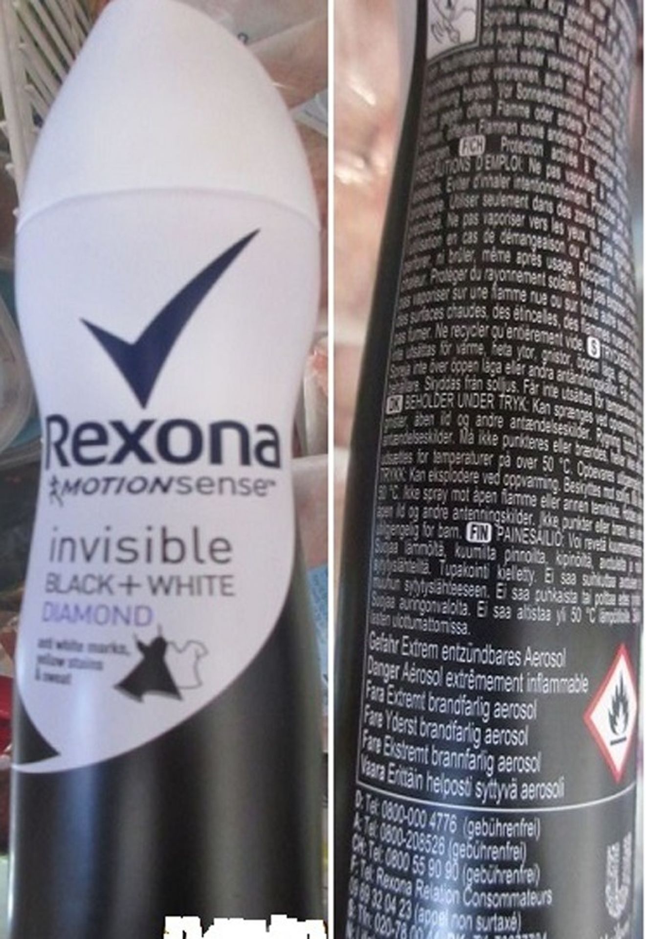 Deodorant Rexona - Nahlášené deodoranty (4/4)
