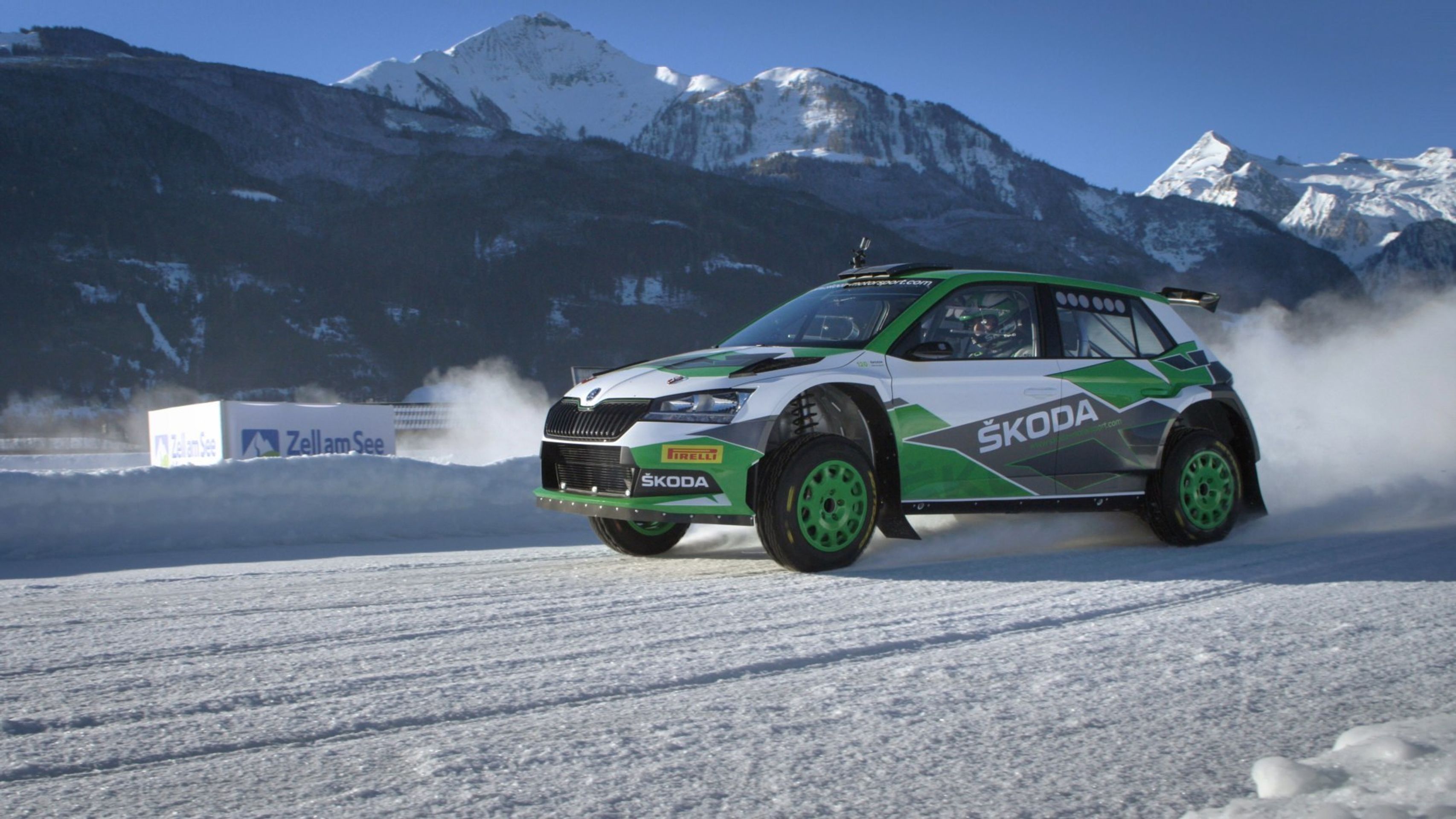 Testování speciálů Škoda v Zell am See - 11 - Fotogalerie: Testování speciálů Škoda na zasněžené dráze (4/7)