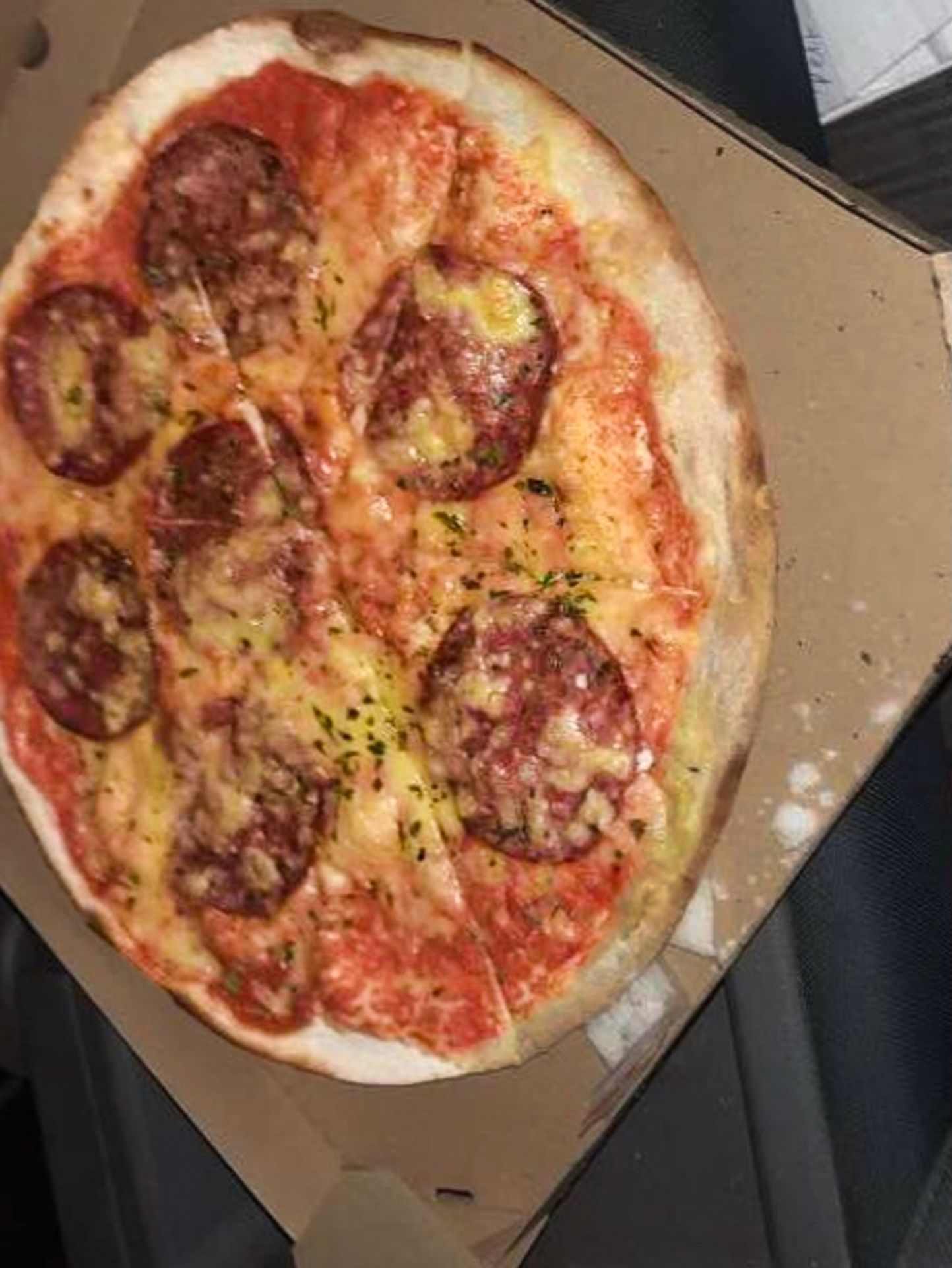 Nález celníků při kontrole kurýra s pizzou - Nález celníků při kontrole kurýra s pizzou (2/4)