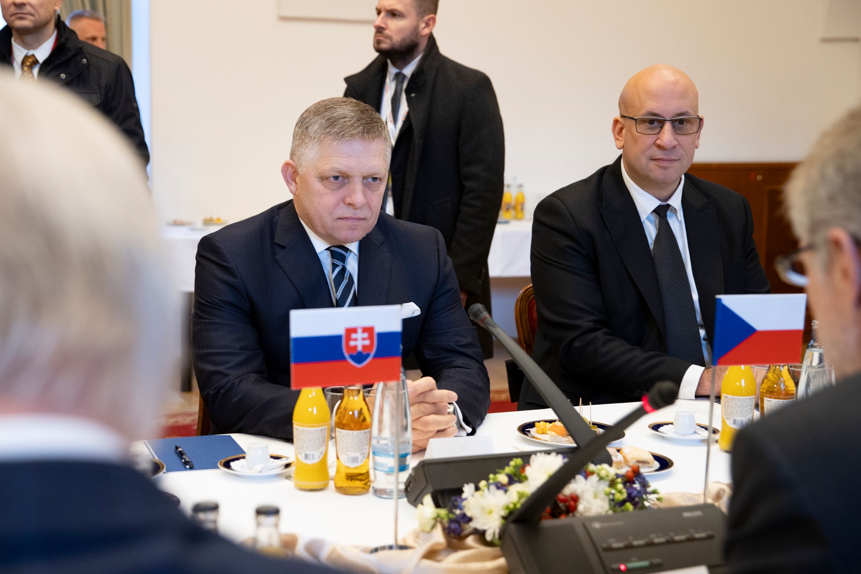 Slovenský premiér Robert Fico na návštěvě Česka (2) - Slovenský premiér Robert Fico na návštěvě Česka (3/11)