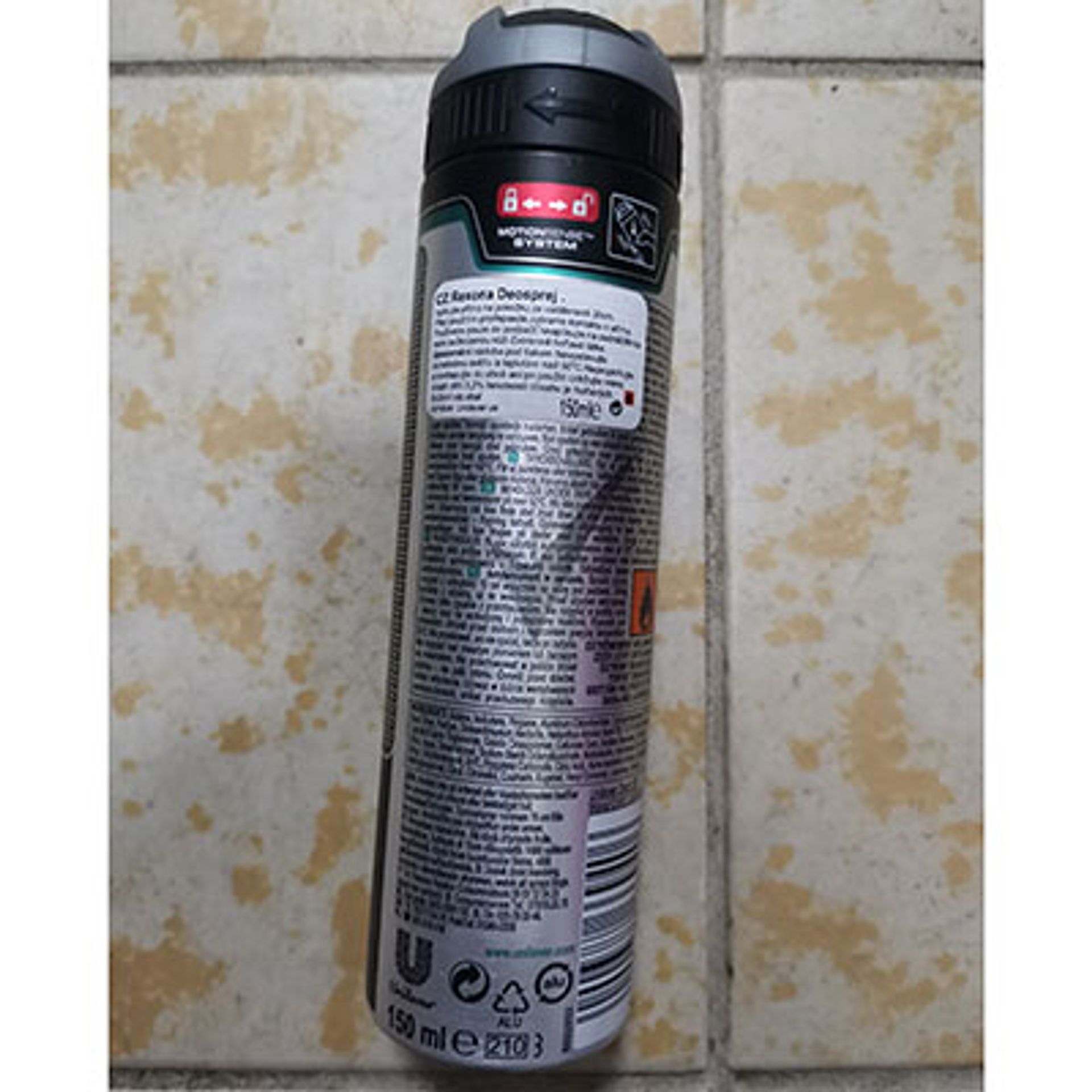 Rexona men sensitive ANTI-PERSPIRANT 48H (2) - Závadná kosmetika (30/38)
