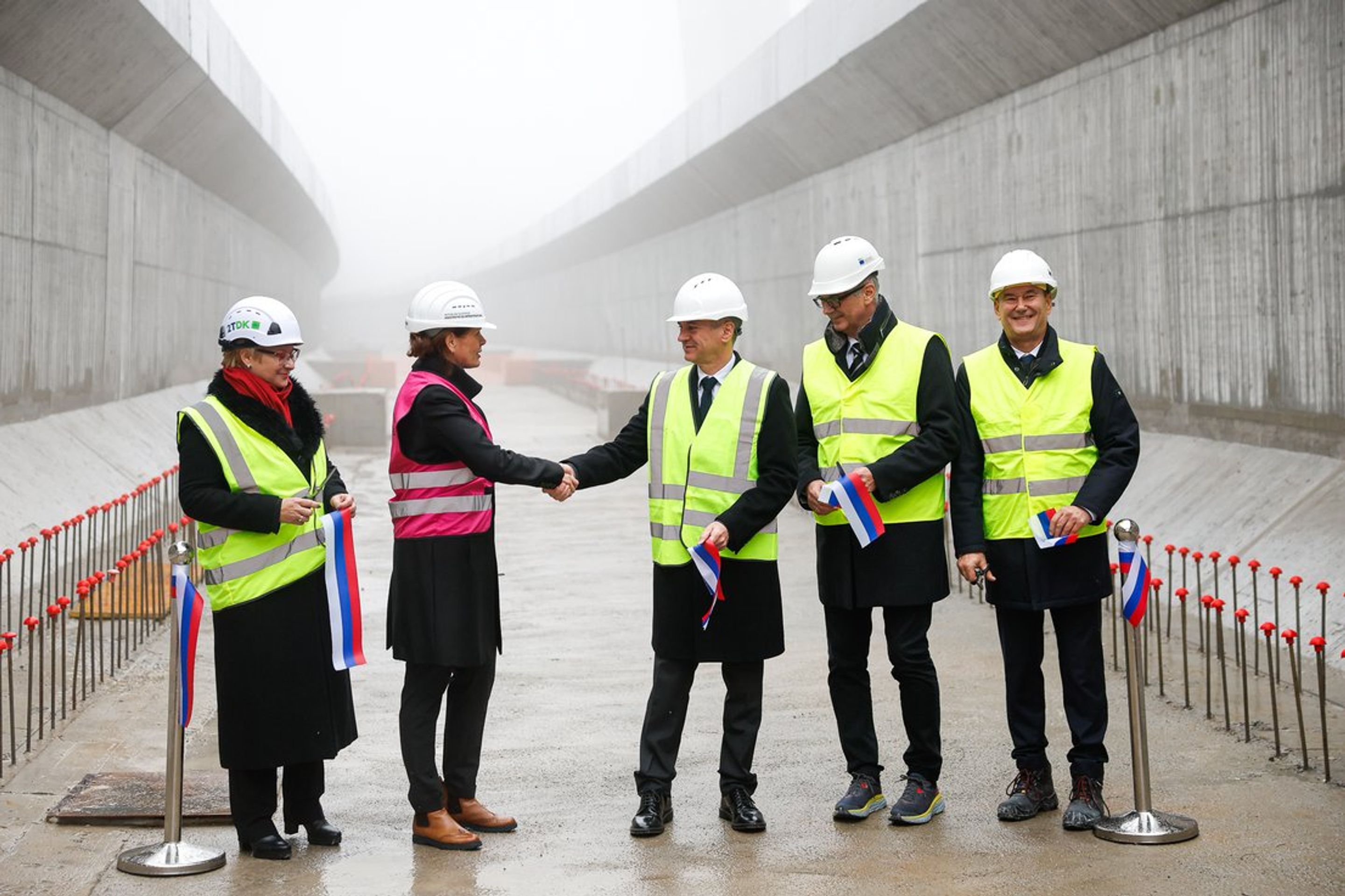 Slavnostní otevření viaduktu Gabrovica (2) - Slavnostní otevření viaduktu Gabrovica (7/14)