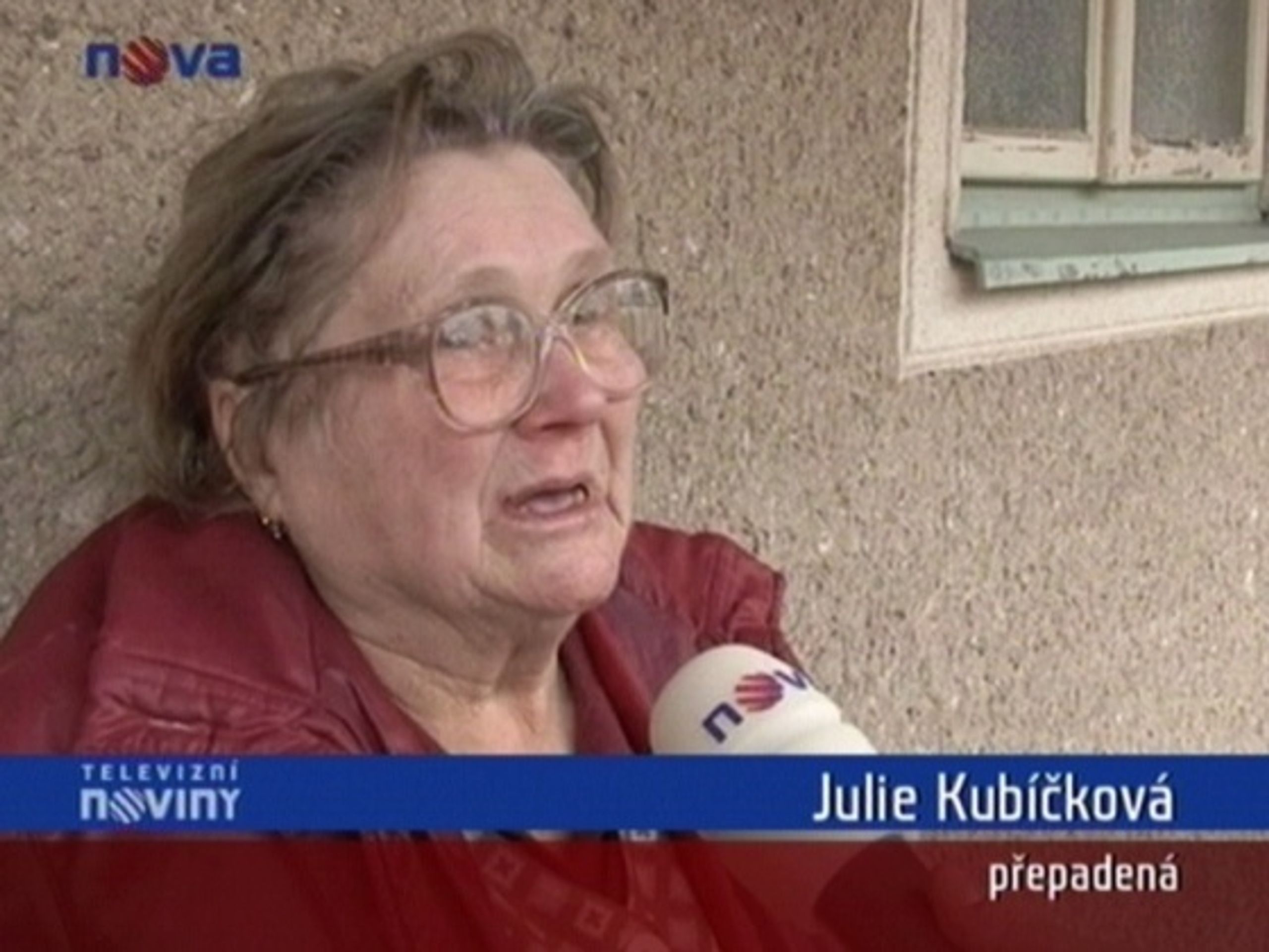 Přepadená paní - Důchodkyni vykradli již potřetí (1/3)