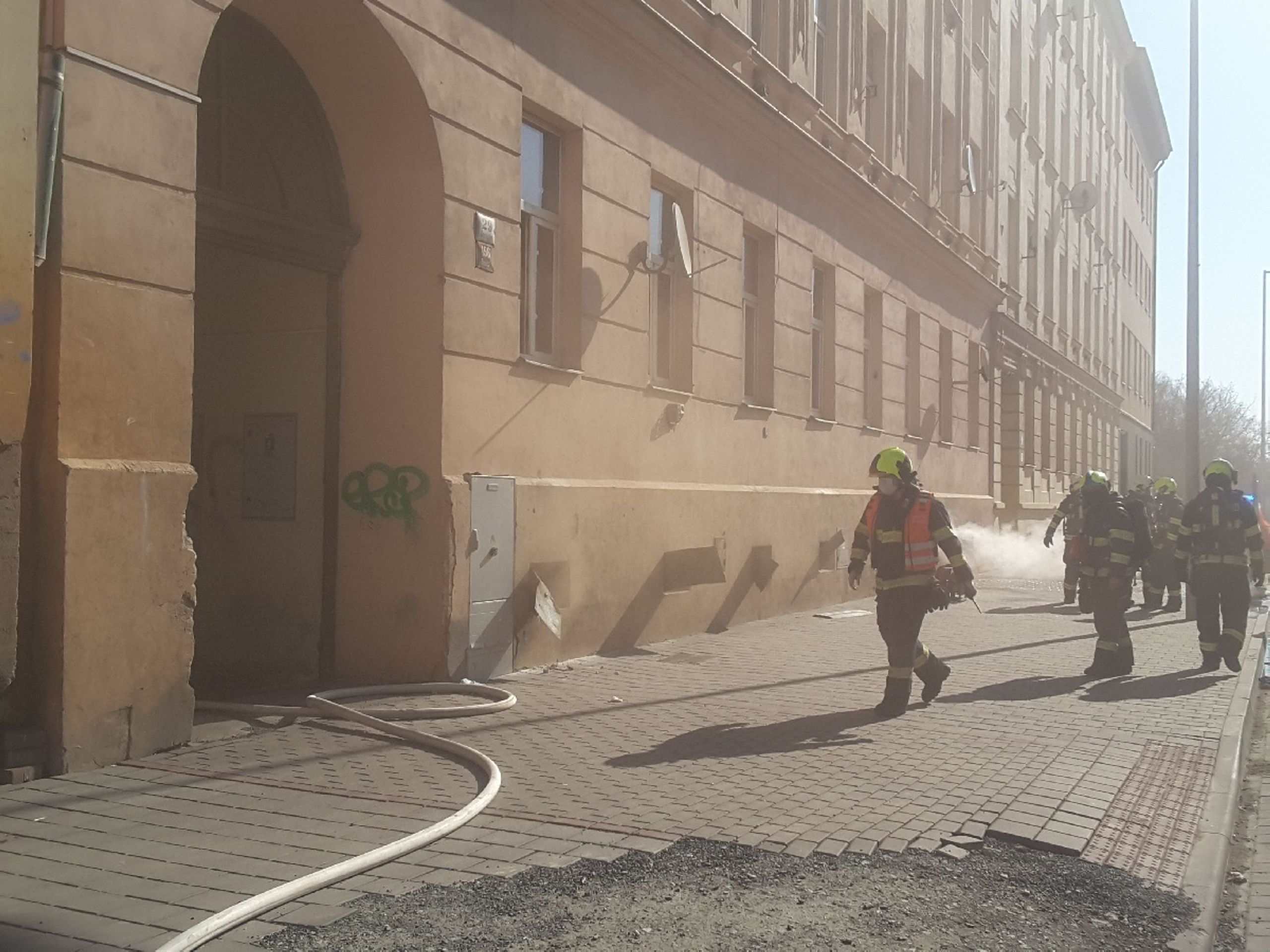 Požár sklepa v Brně - 3 - GALERIE: Požár sklepa v Brně (2/3)