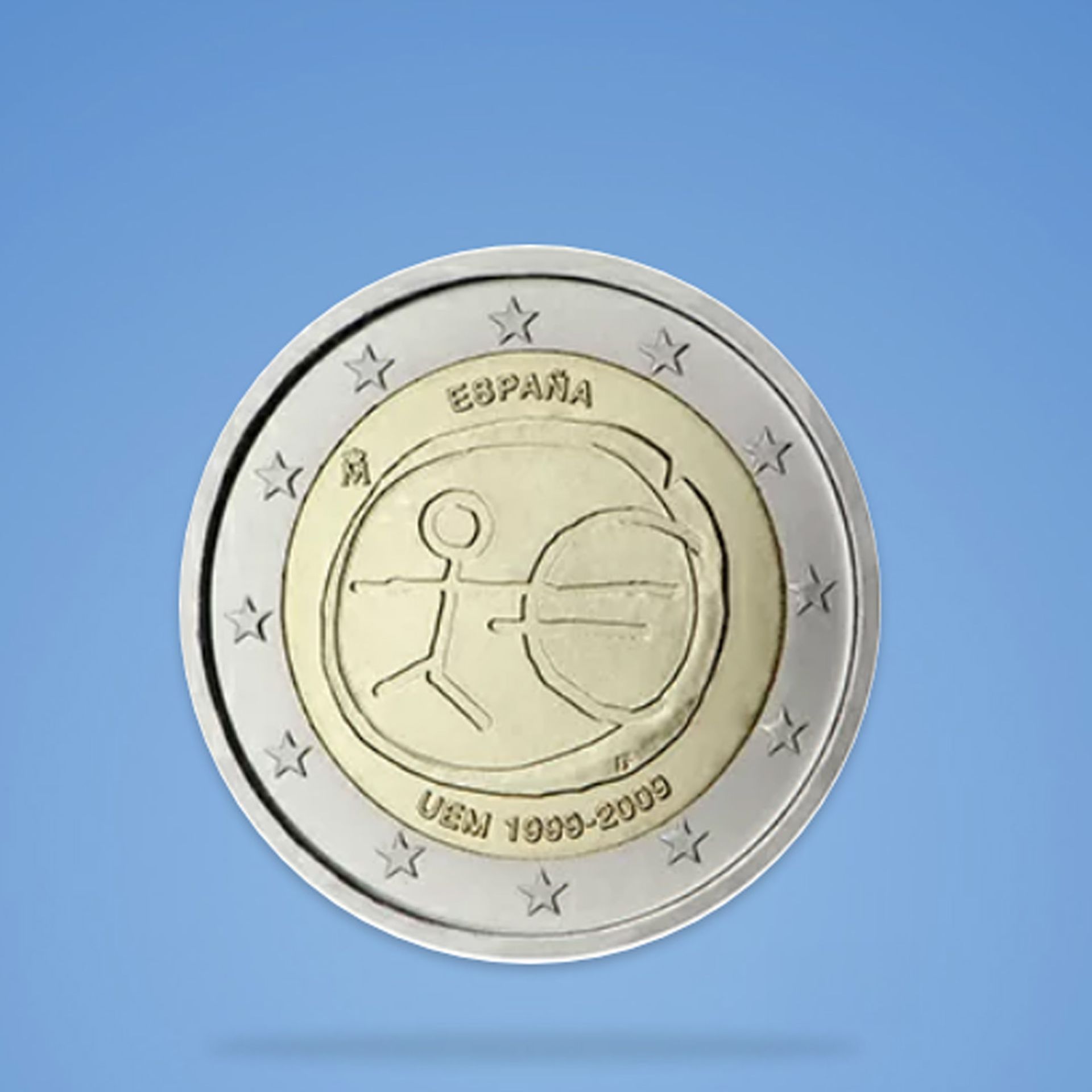 2 € Španělsko – mince z roku 2009 - Hodnotné 2€ mince (7/12)