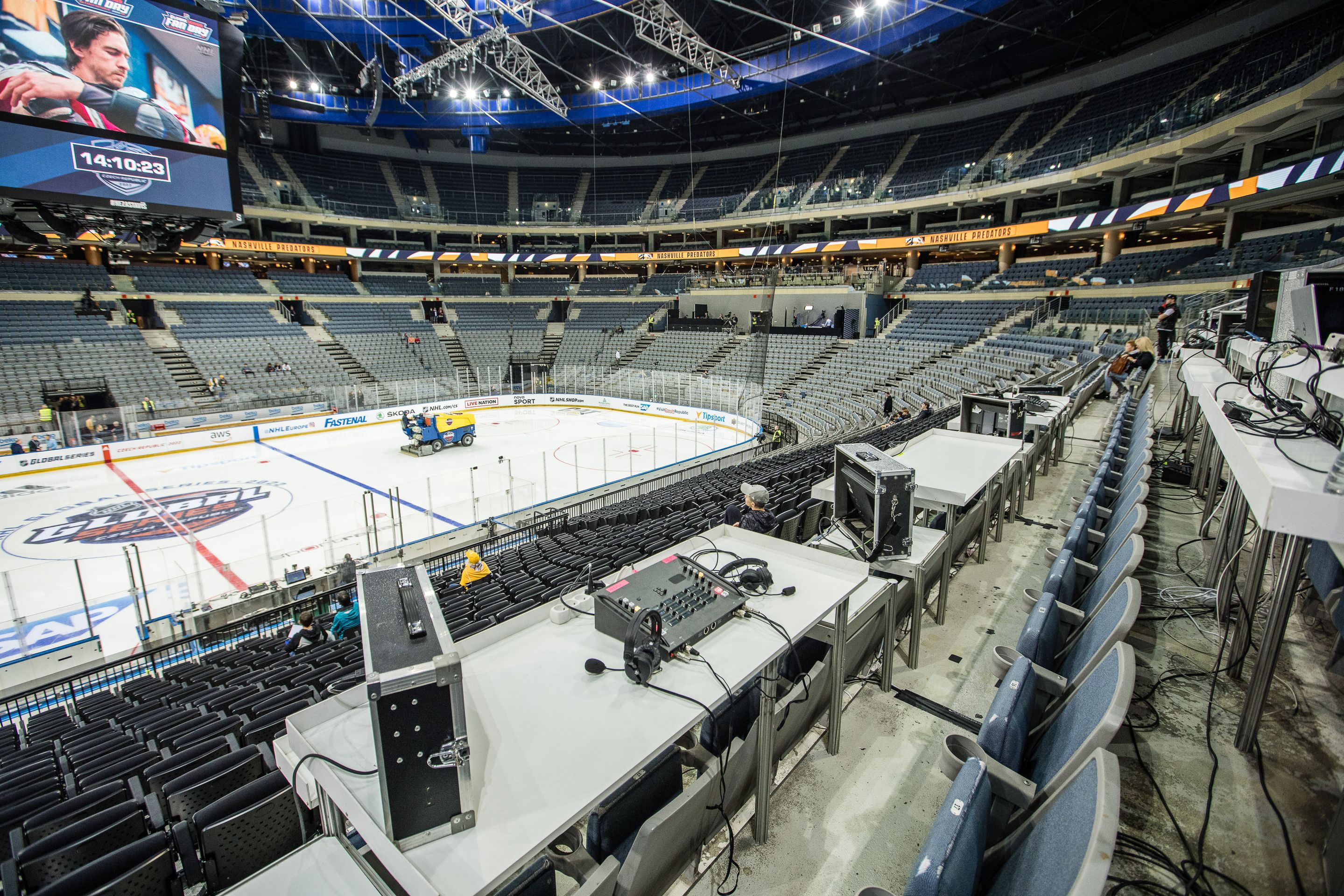 Zákulisí vysílání NHL na Nova Sport - Zákulisí vysílání NHL na Nova Sport (13/18)