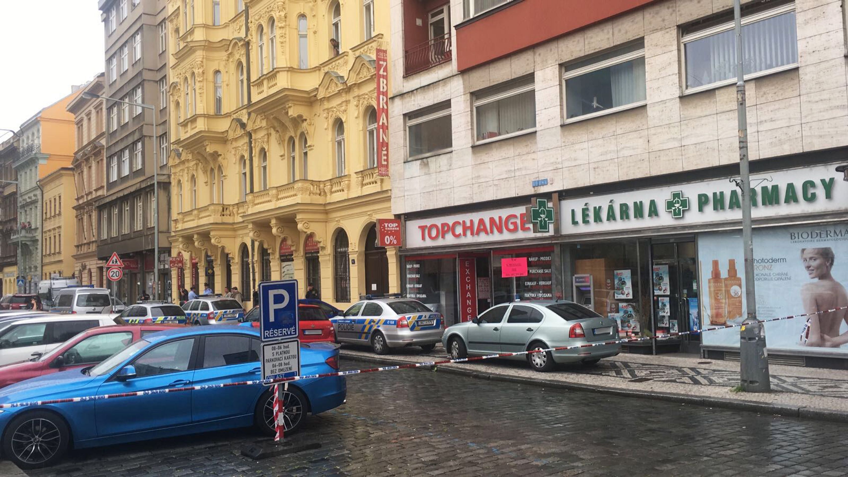 Přepadení v ulici Opletalova v Praze - 4 - GALERIE: Přepadení v ulici Opletalova v Praze (1/4)