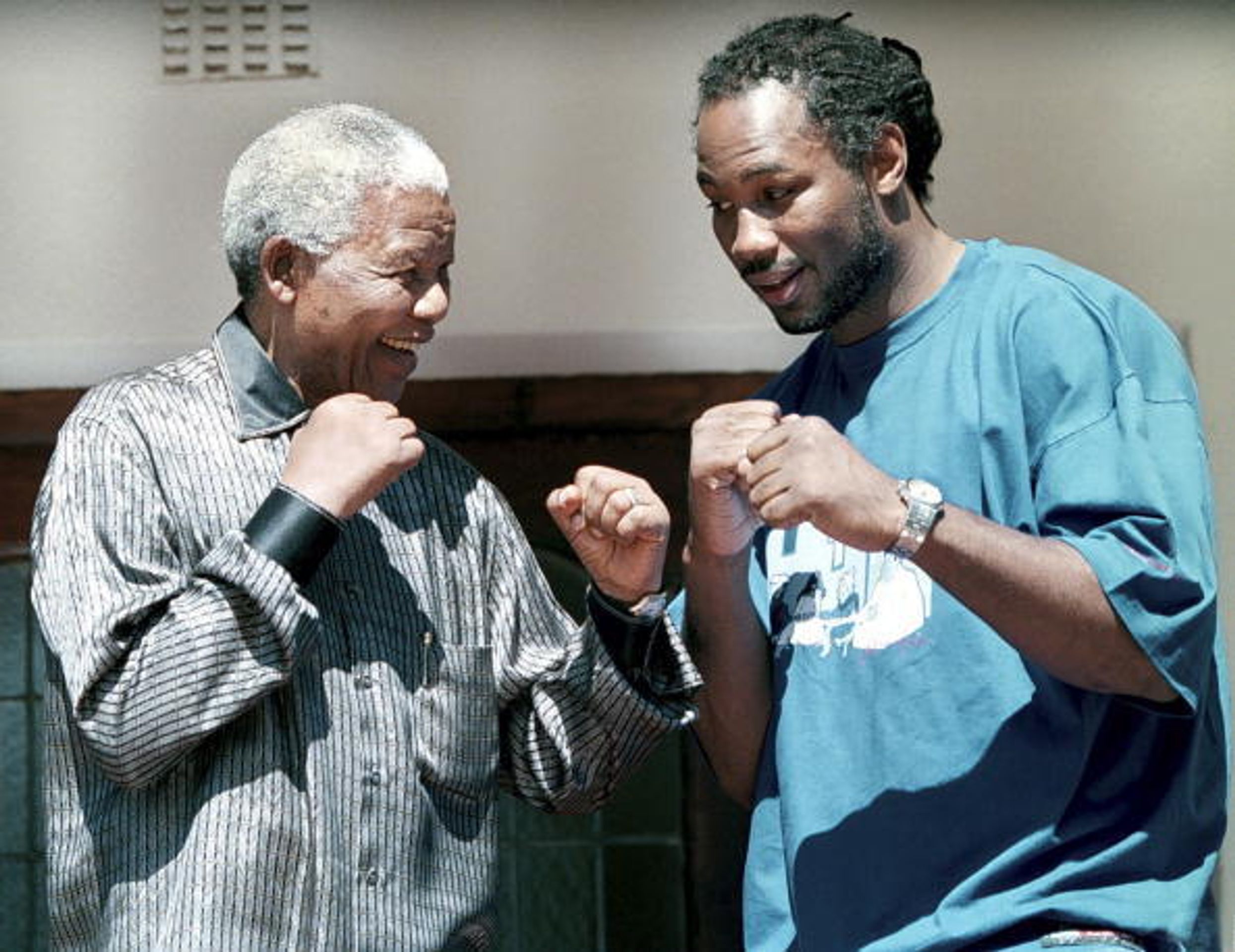 Nelson Mandela - boxer - 2 - GALERIE: Nelson Mandela - boxer (2/6)