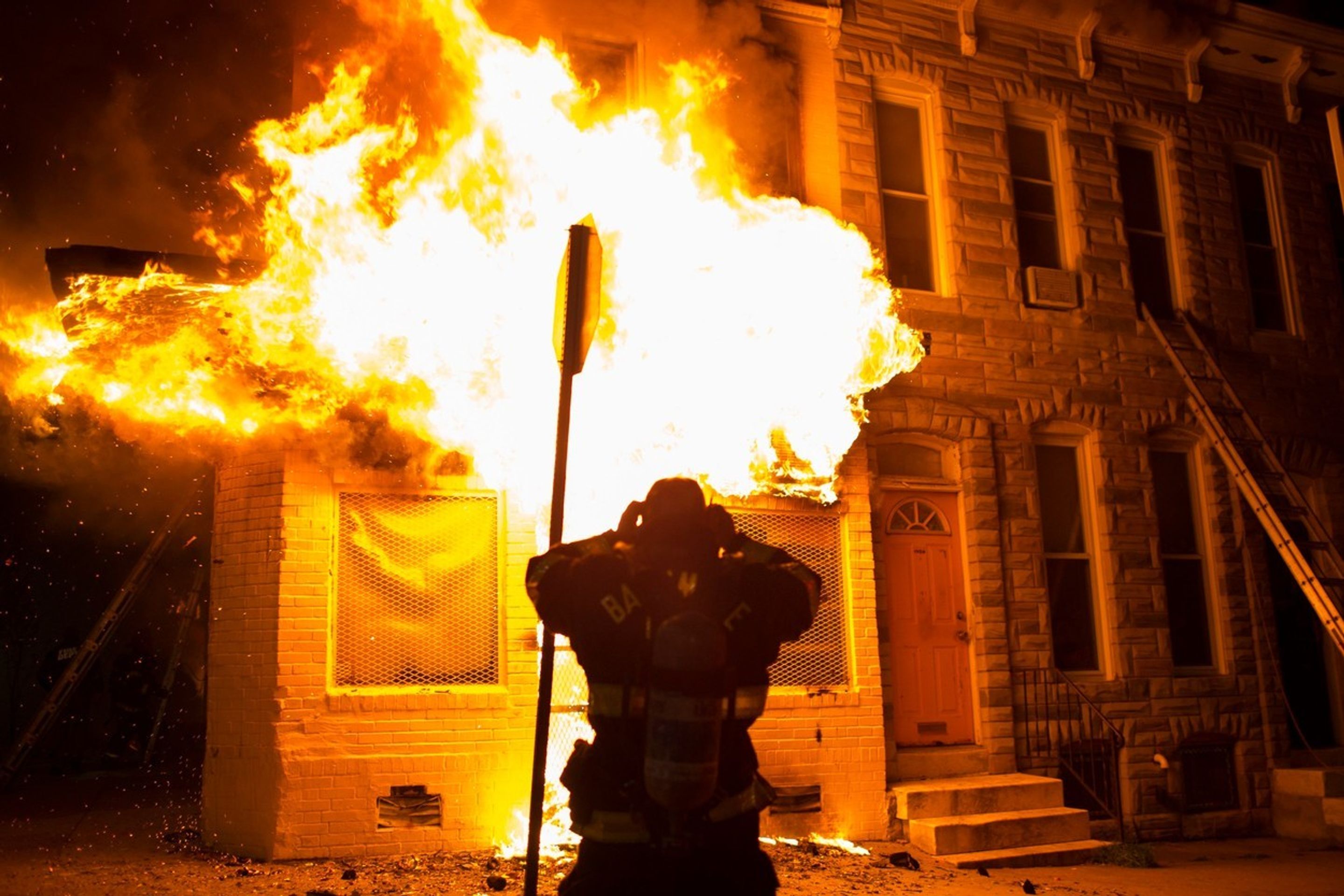 Protesty v Baltimore - 10 - GALERIE: Protesty v Baltimore (4/7)