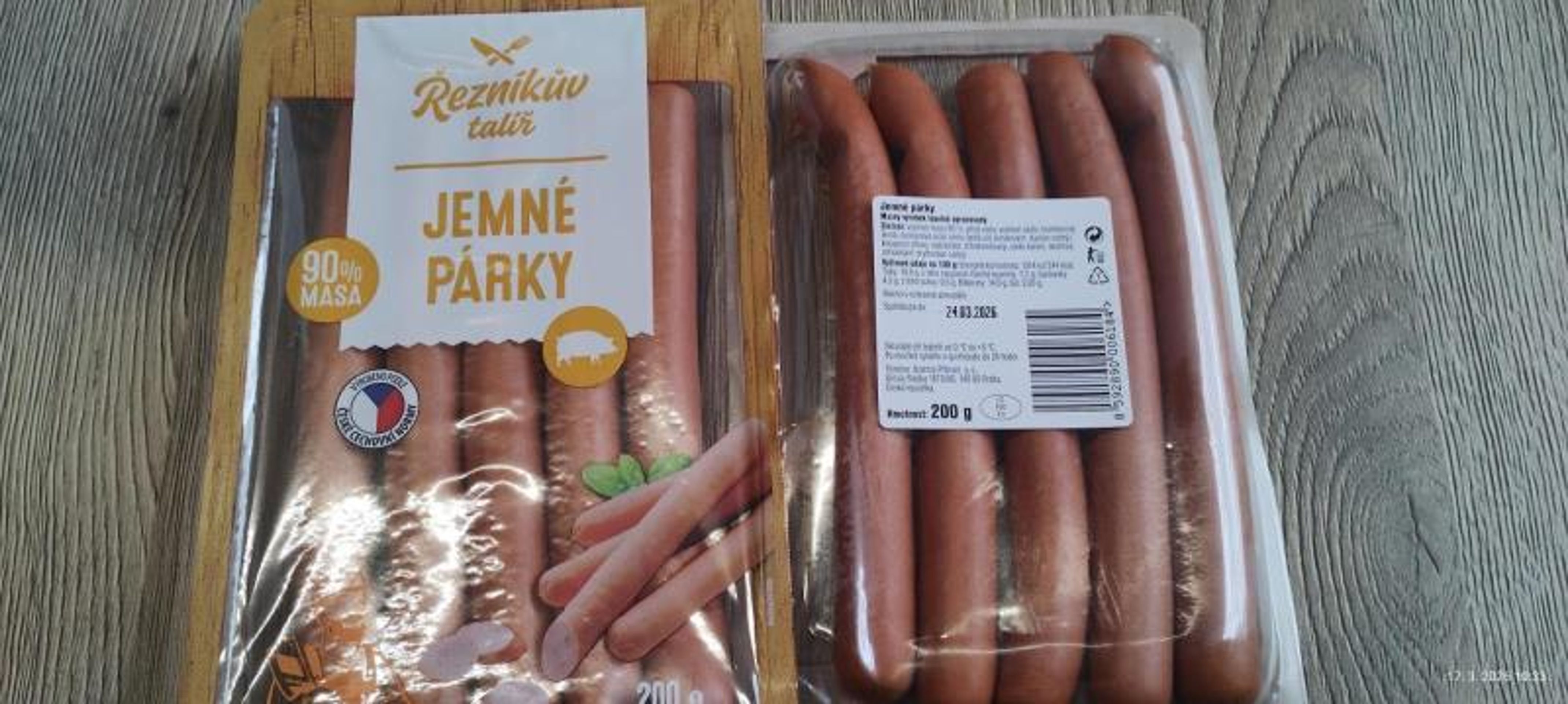 Řezníkův talíř Jemné párky - Závadné potraviny (1/34)