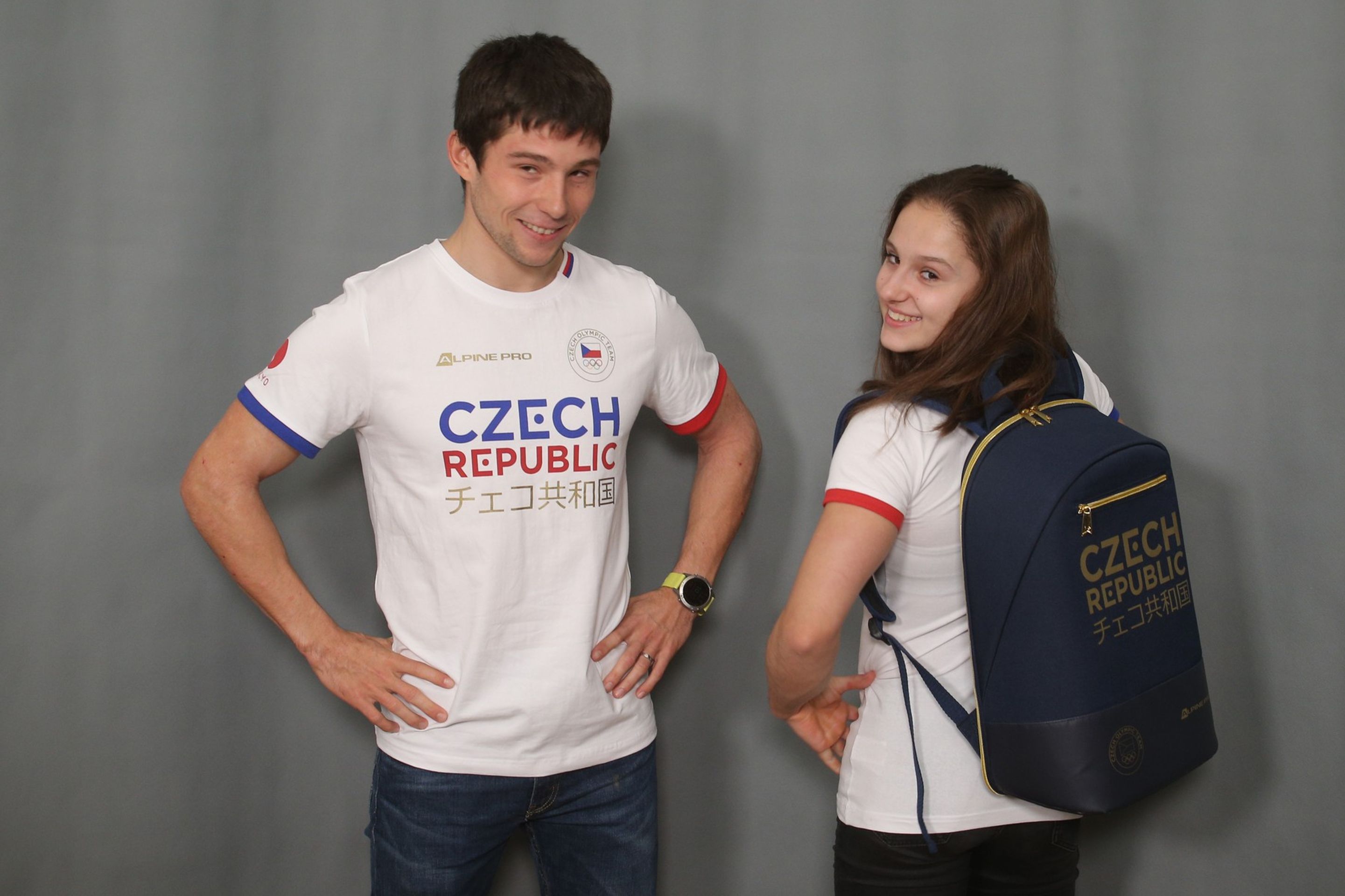 Jiří Prskavec a Aneta Holasová odhalili olympijskou kolekci - GALERIE: Sportovci odhalili českou olympijskou kolekci (4/5)