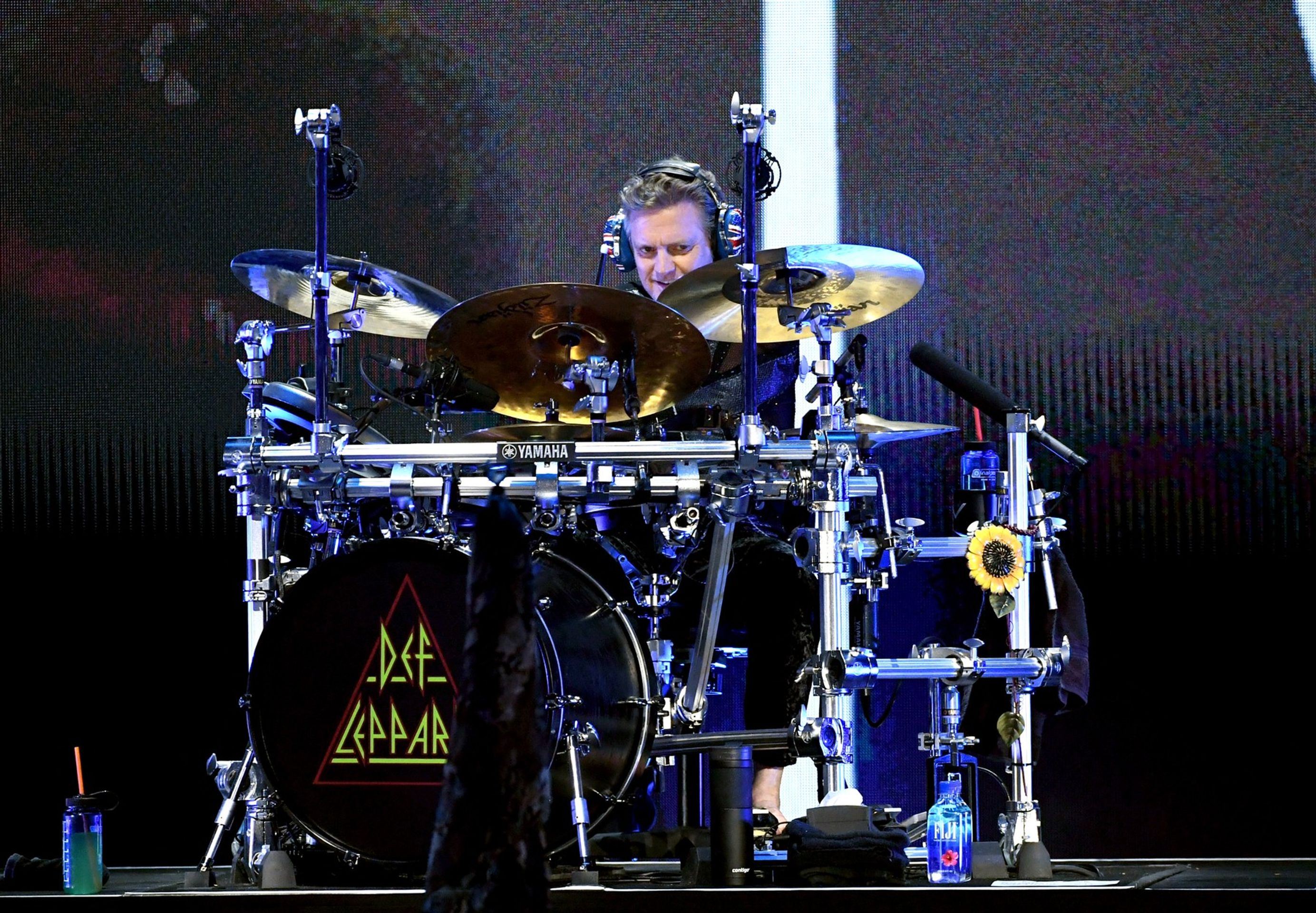 Rick Allen, koncert Def Leppard, 21. 9. 2019 Las Vegas - Def Leppard (3/3)