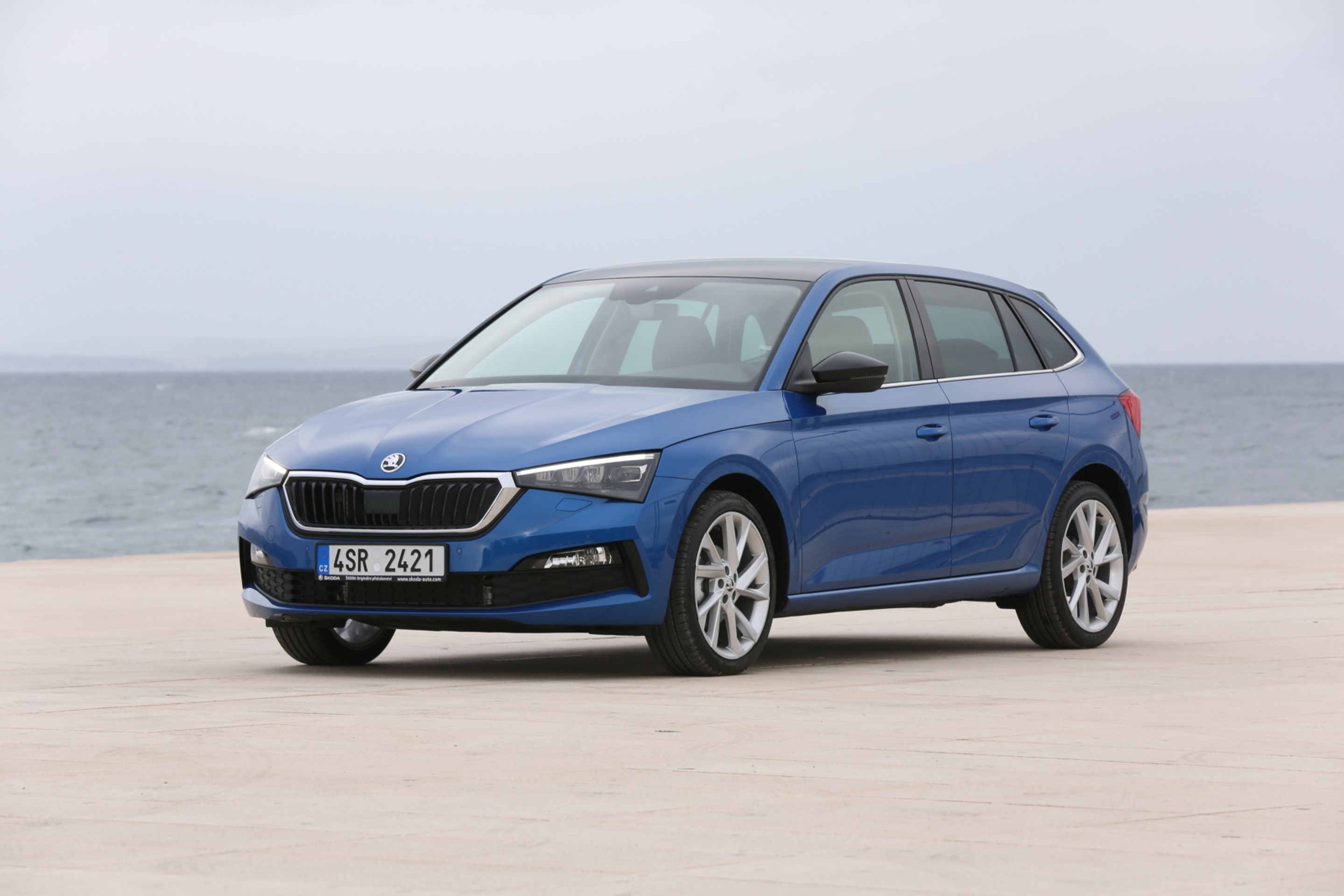 Škoda Scala - 16 - Fotogalerie: Škoda Scala na testech v Chorvatsku (1/39)
