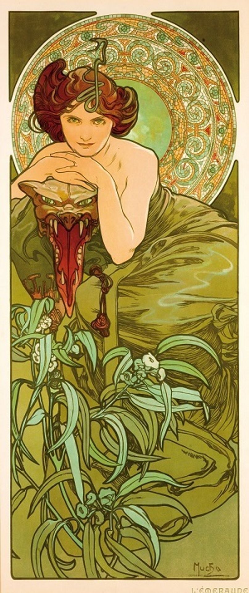 Alfons Mucha - plakáty - 7 - GALERIE: Výstava unikátní sbírky plakátů Alfonse Muchy (2/7)
