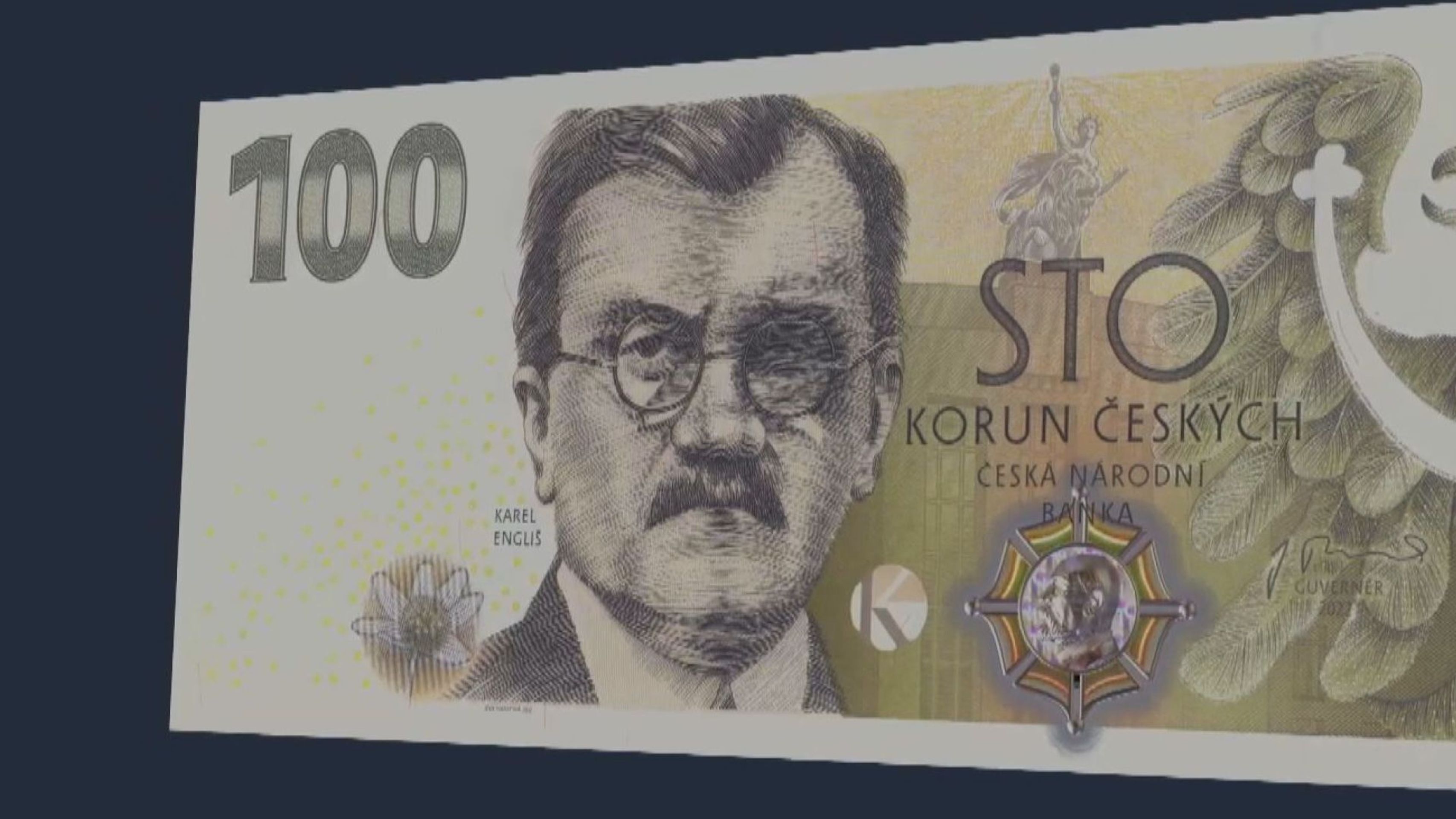 Pamětní bankovka s portrétem Karla Engliše - Vzácné bankovky a mince z oběhu (7/22)