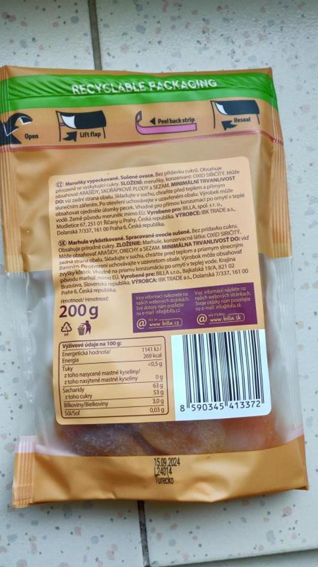 Zdraví nebezpečné sušené meruňky nice bites (2) - Zdraví nebezpečné sušené meruňky (9/15)