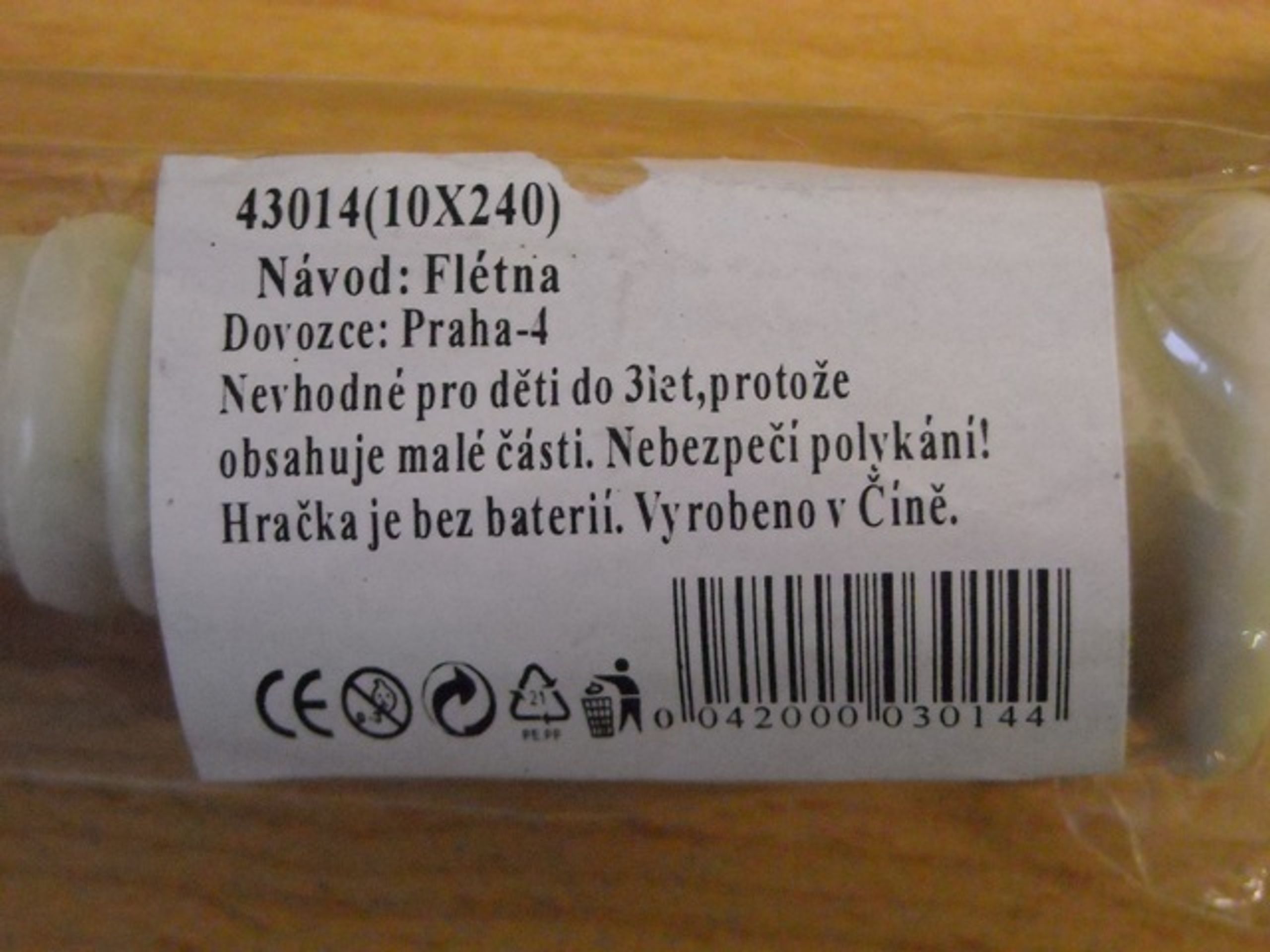 Nebezpečné hračky: zobcová flétna - 3 - GALERIE: Nebezpečné hračky: zobcová flétna (3/3)