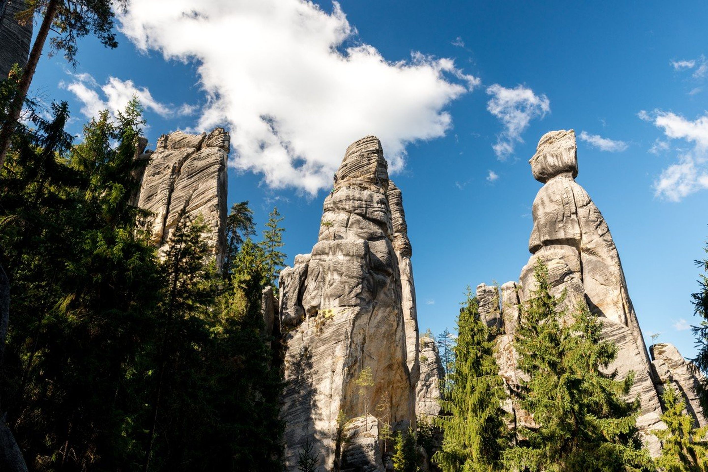 Adršpašské skály - TOP 10 turistických cílů dle krajů (16/28)