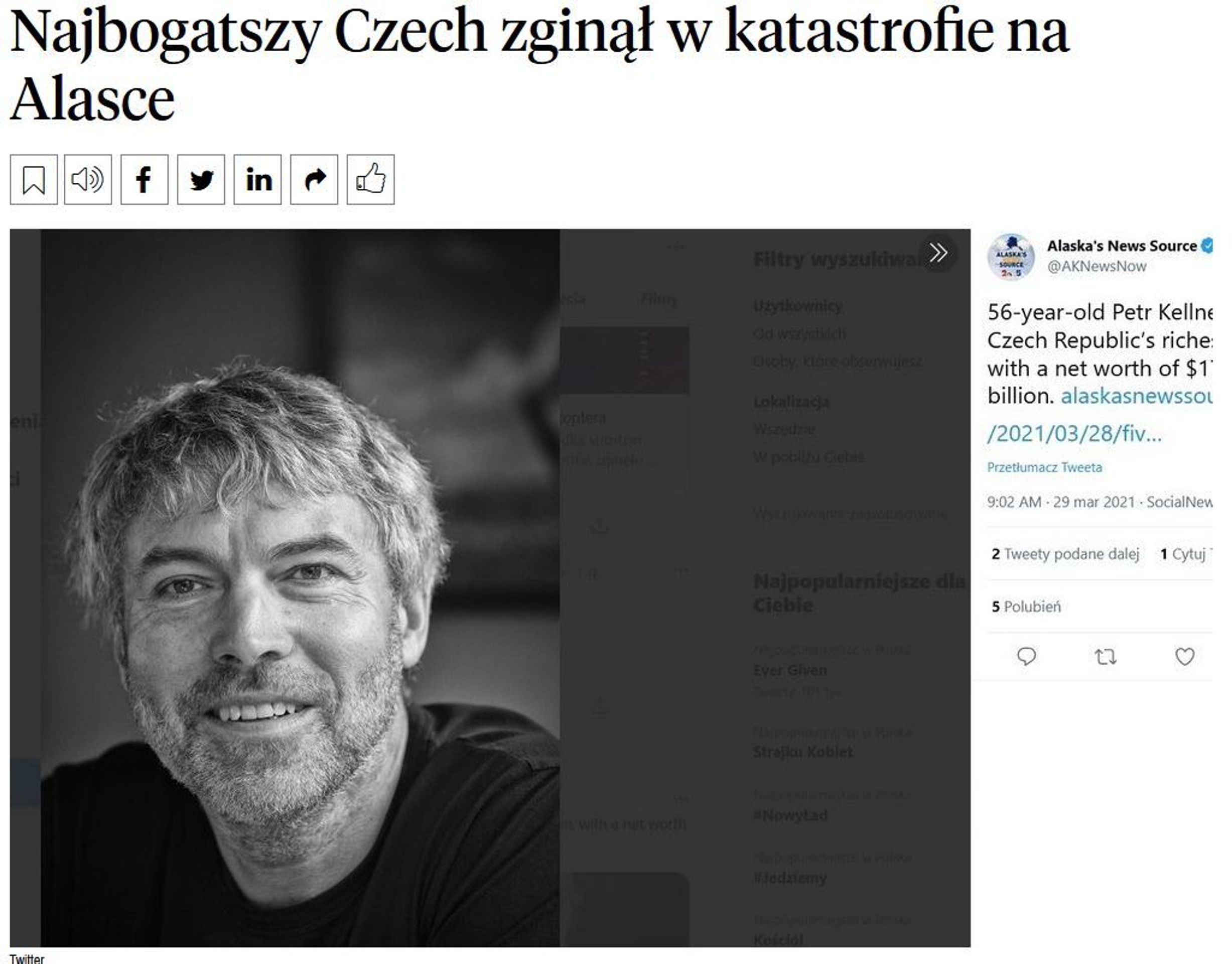 Zahraniční média píší o Kellnerovi - 2 - GALERIE: Kellnerova smrt v zahraničních médiích (3/7)