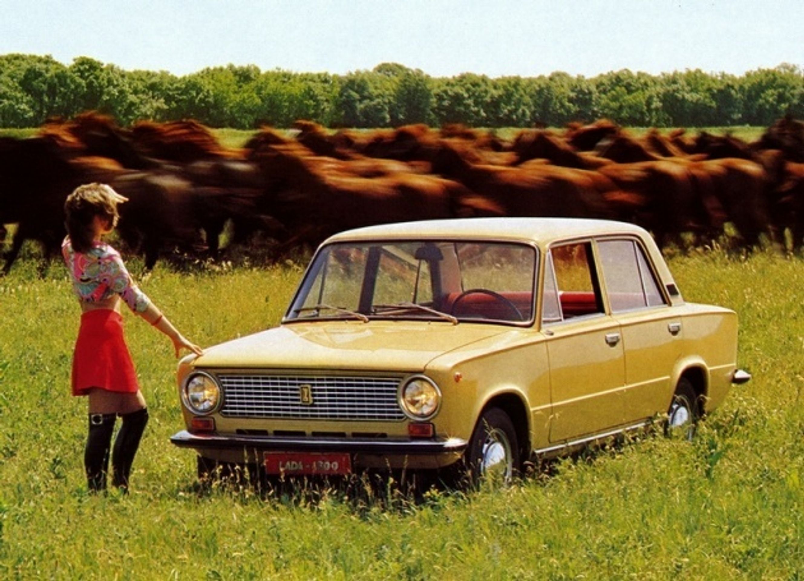 rusko - 38 - GALERIE: Ruská automobilová klasika na plakátech a prospektech (31/34)
