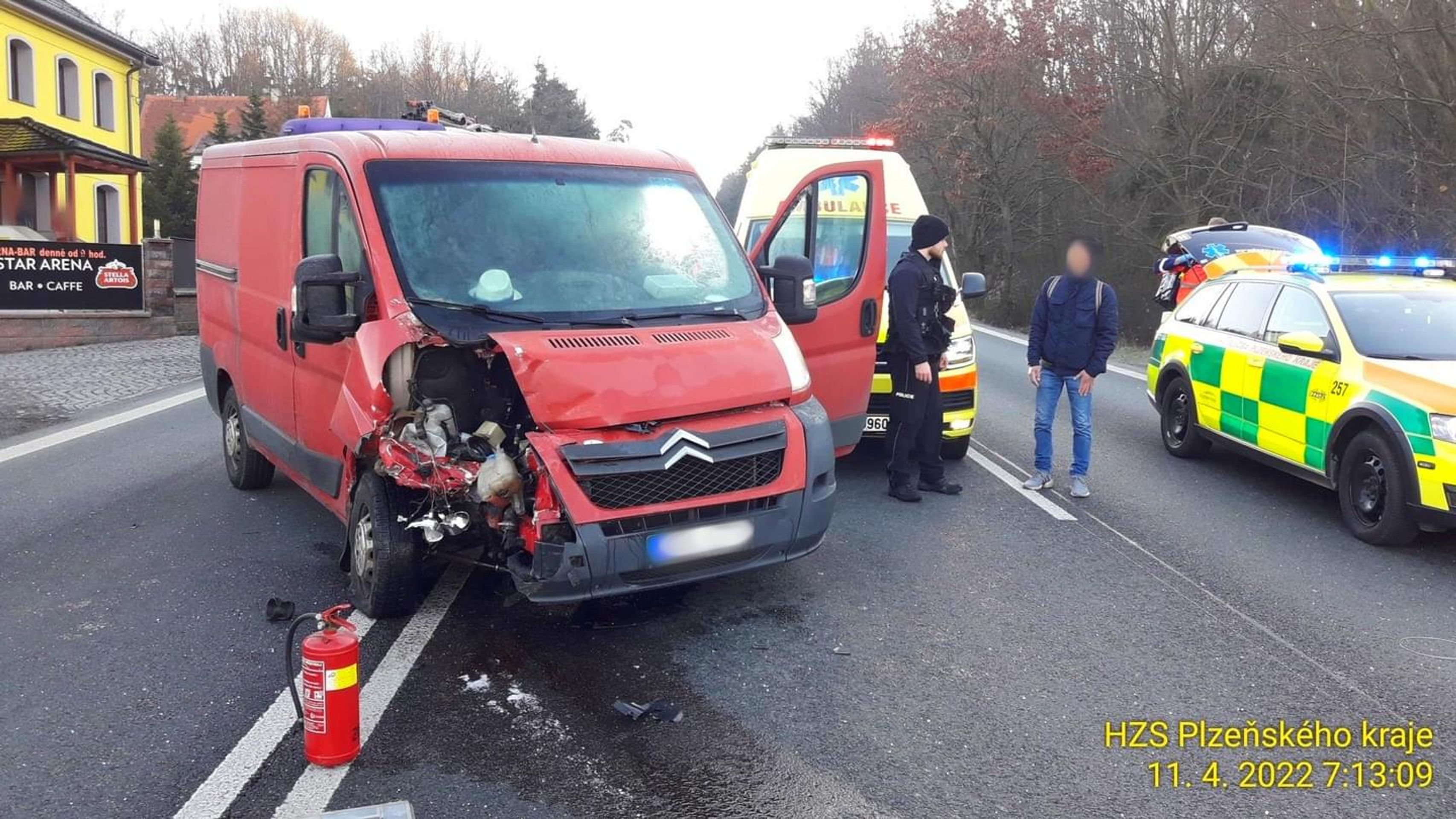 Nehoda na hlavním tahu z Plzně do Domažlic (2) - Nehoda na hlavním tahu z Plzně do Domažlic (5/6)