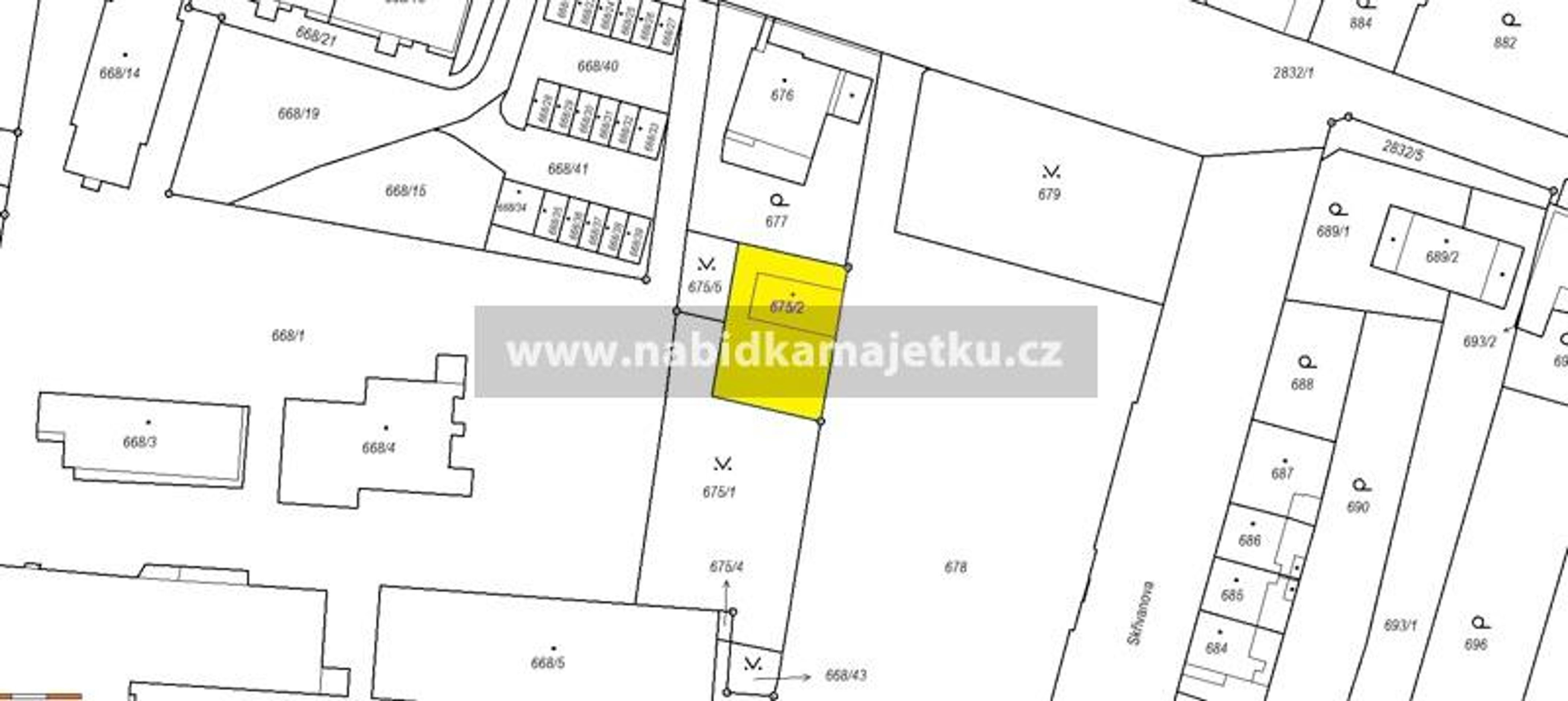 Prodej majetku Pozemek s garáží Žďár nad Sázavou (5) - Nabídka majetku státu (46/115)