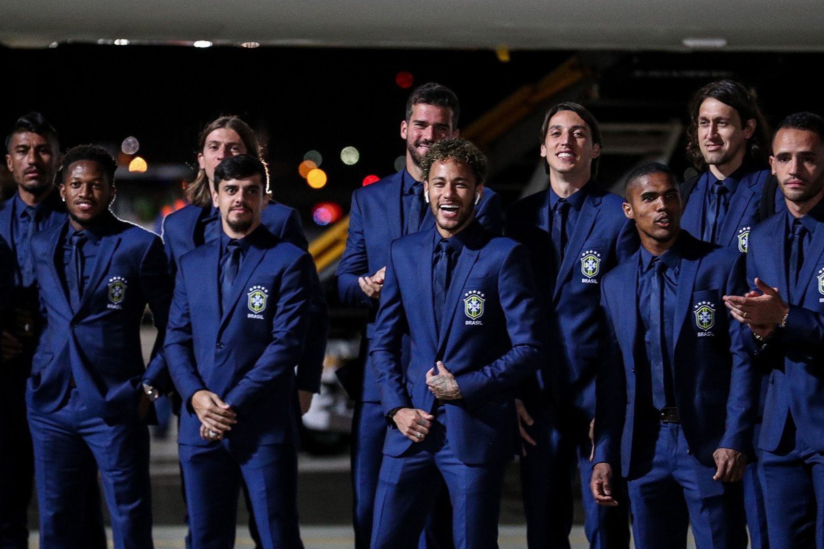 Fotbalisté Brazílie - GALERIE: Fotbalisté dorazili na MS v Rusku (1/9)