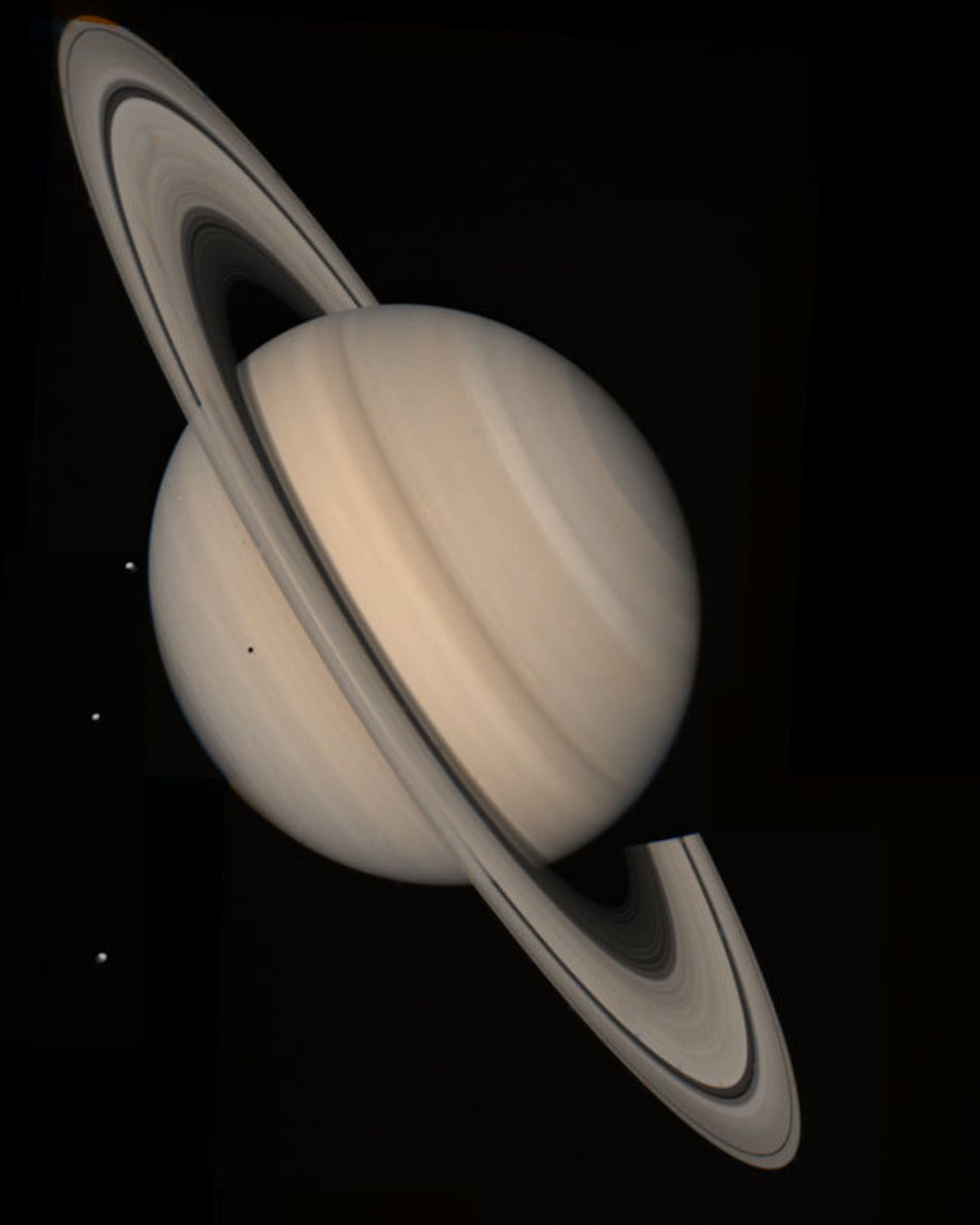 Saturn - 2 - GALERIE: Co nafotila sonda Voyager 1 - SATURN (5/6)