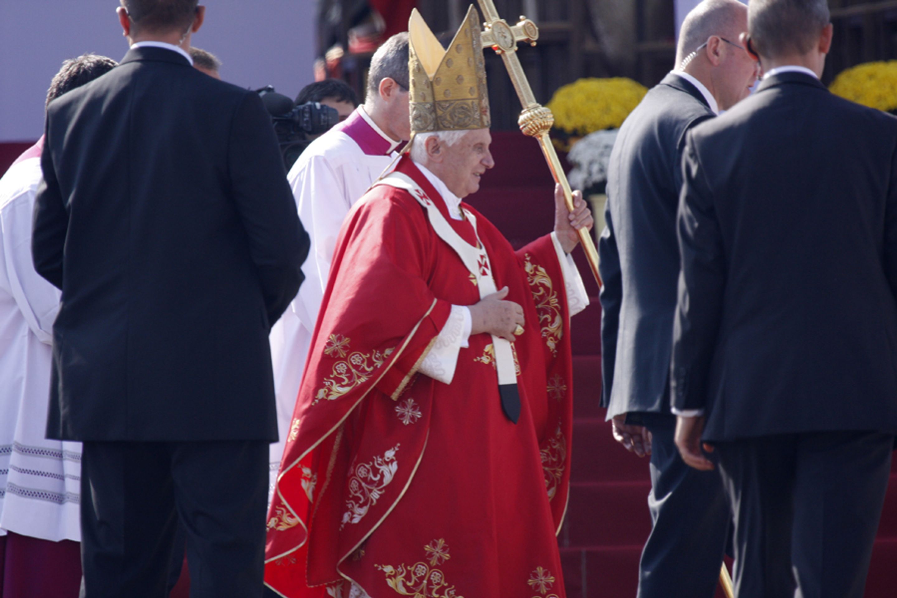 Papež Benedikt XVI. ve Staré Boleslavi-11 - GALERIE Mše ve Staré Boleslavi (27/29)