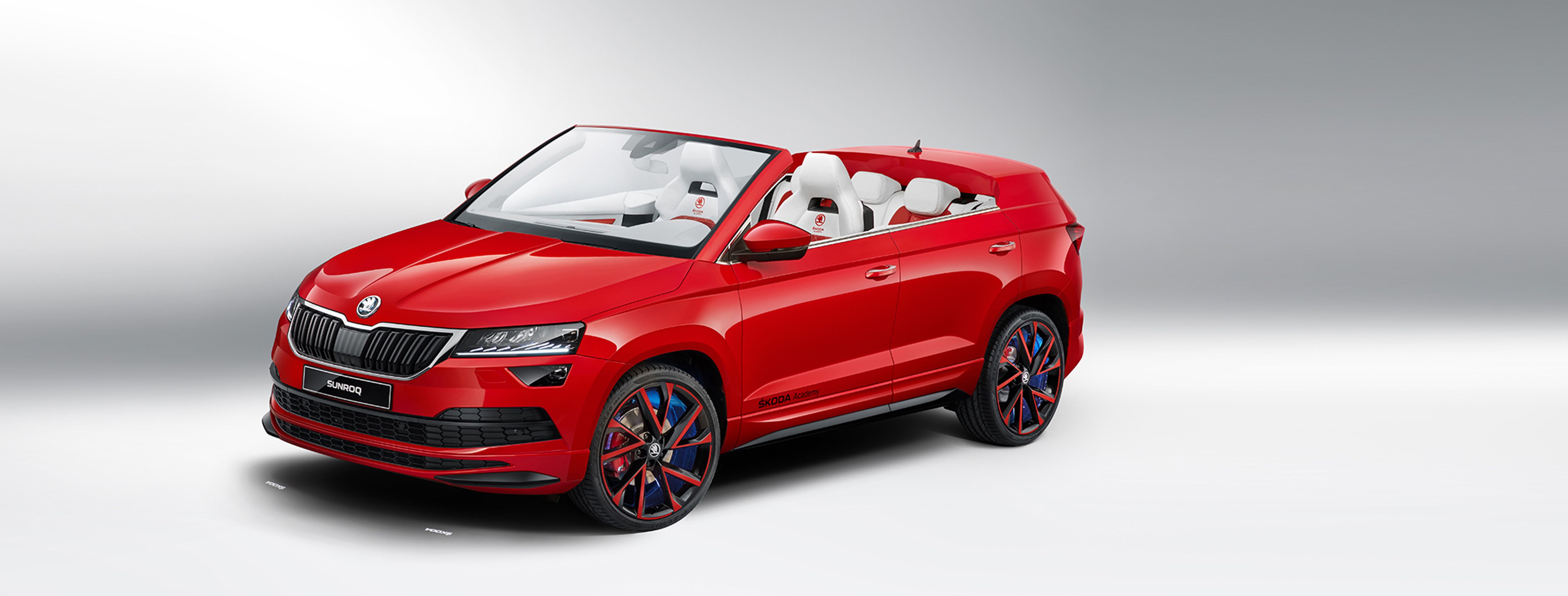 Škoda Sunroq - Fotogalerie: Ve Škodě vyrobili Karoq jako kabriolet (4/17)
