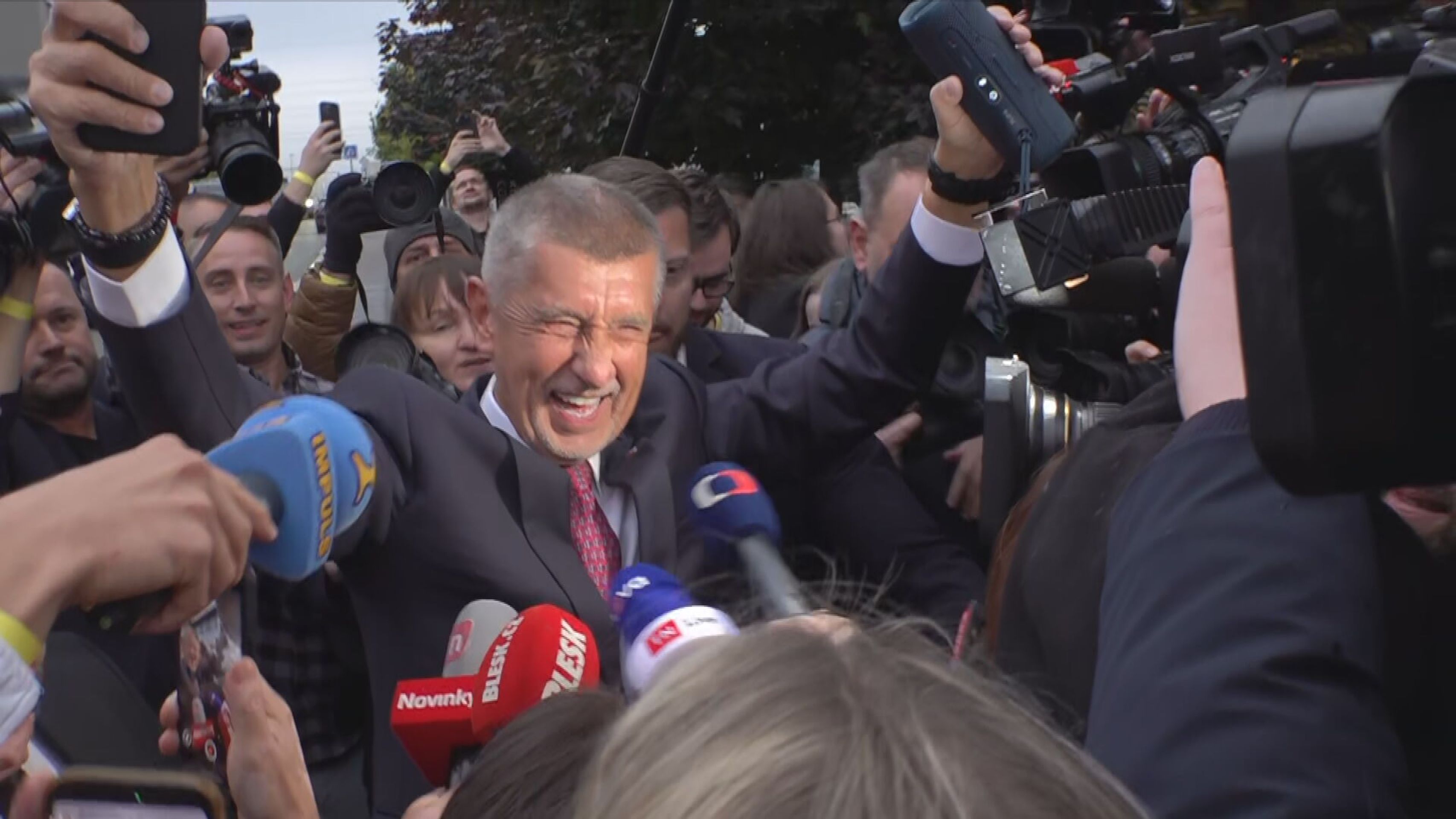 Andrej Babiš  - Příjezd Andreje Babiše (ANO) (13/13)