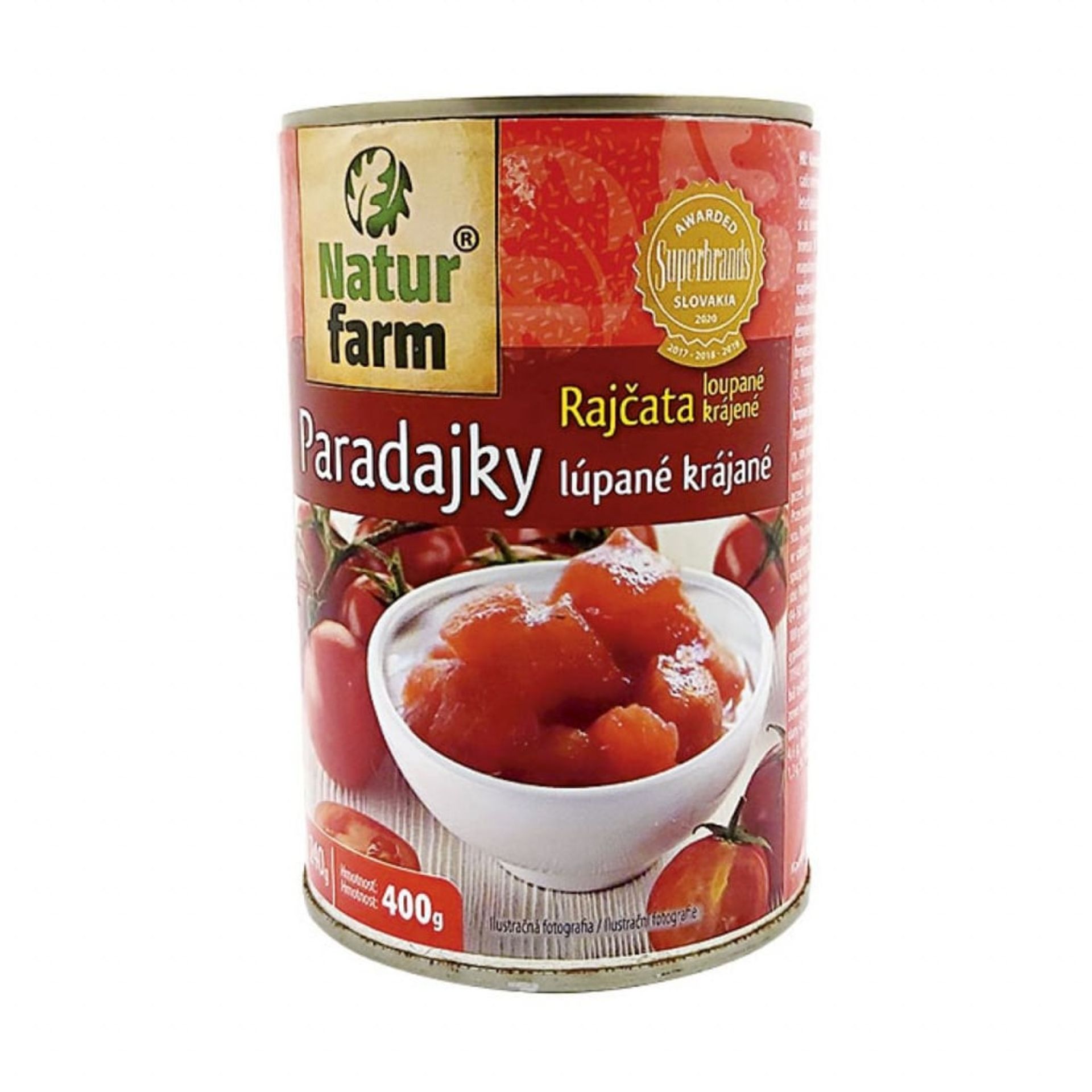 Naturfarm Paradajky lúpané krájané - Test konzervovaných rajčat (11/12)