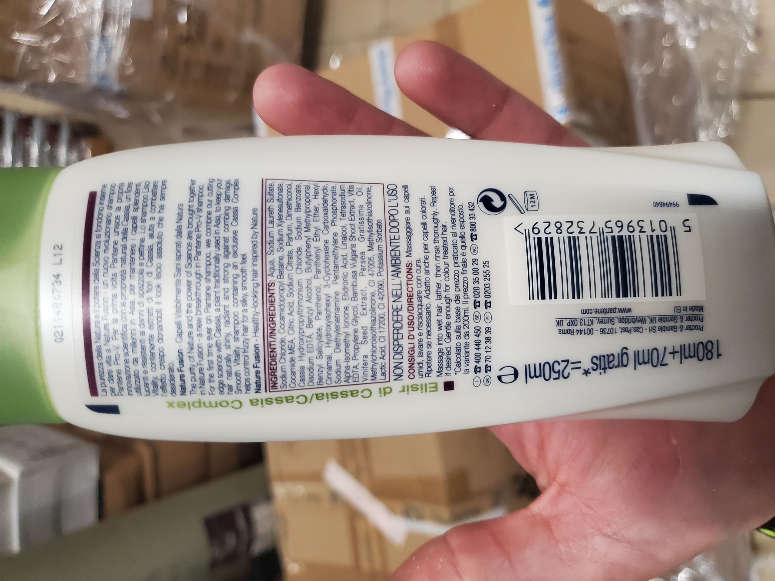 Šampon Pantene Nature (2) - Zdraví nebezpečná kosmetika (13/25)