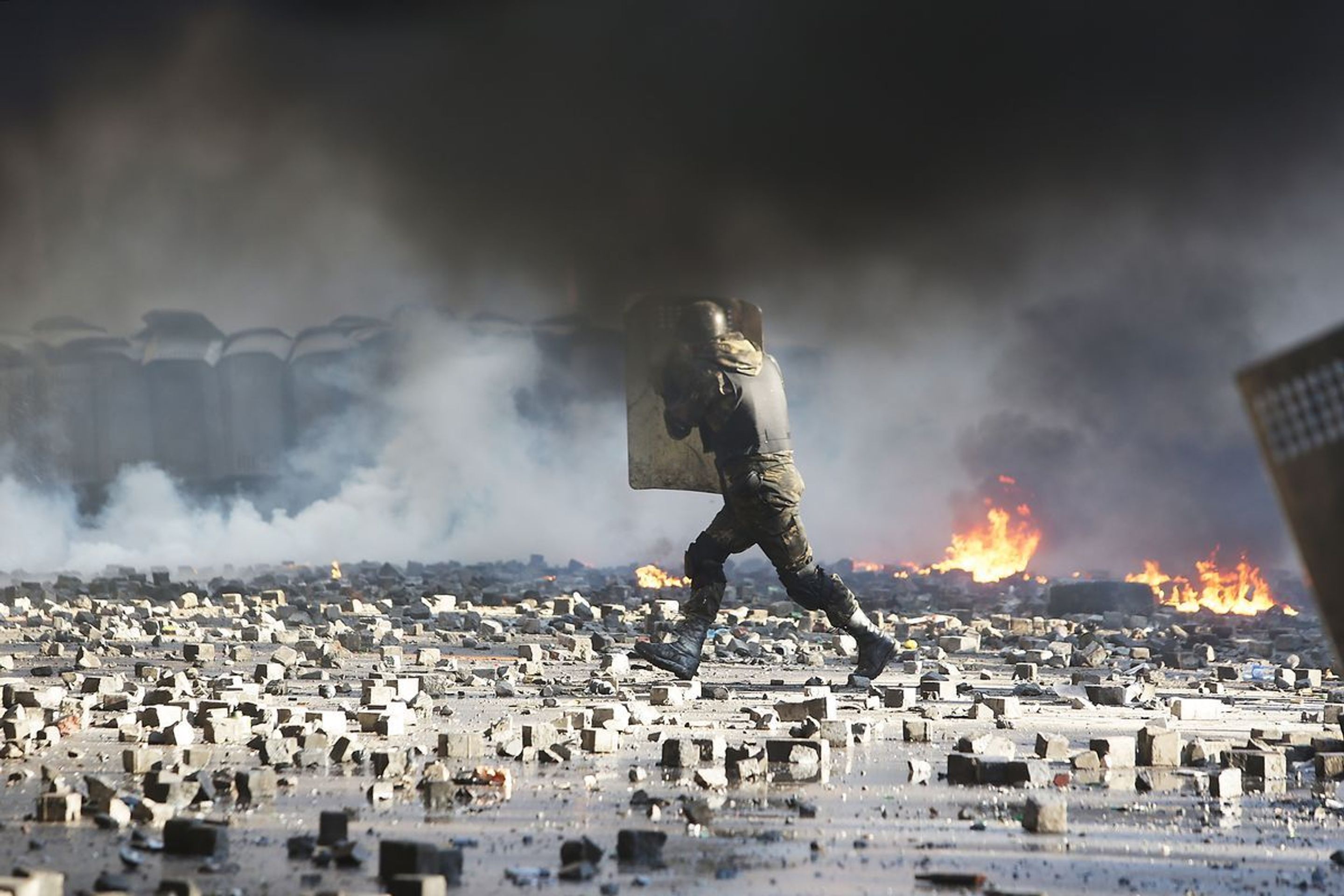 Protesty na Ukrajině - 6 - GALERIE: Nepokoje na Ukrajině (8/21)