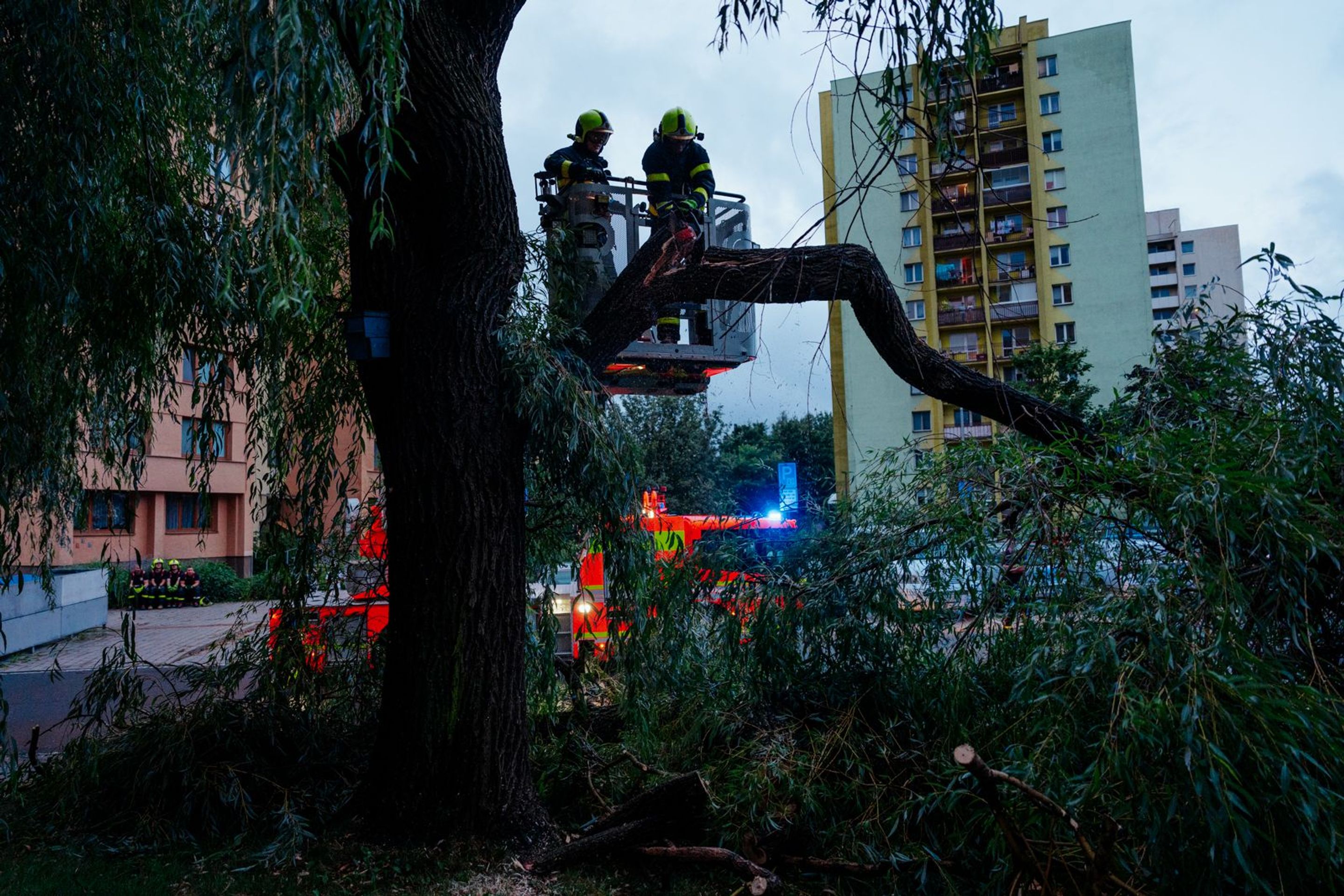 Likvidace následků bouřek v Moravskoslezském kraji - Následky bouřek (3/10)
